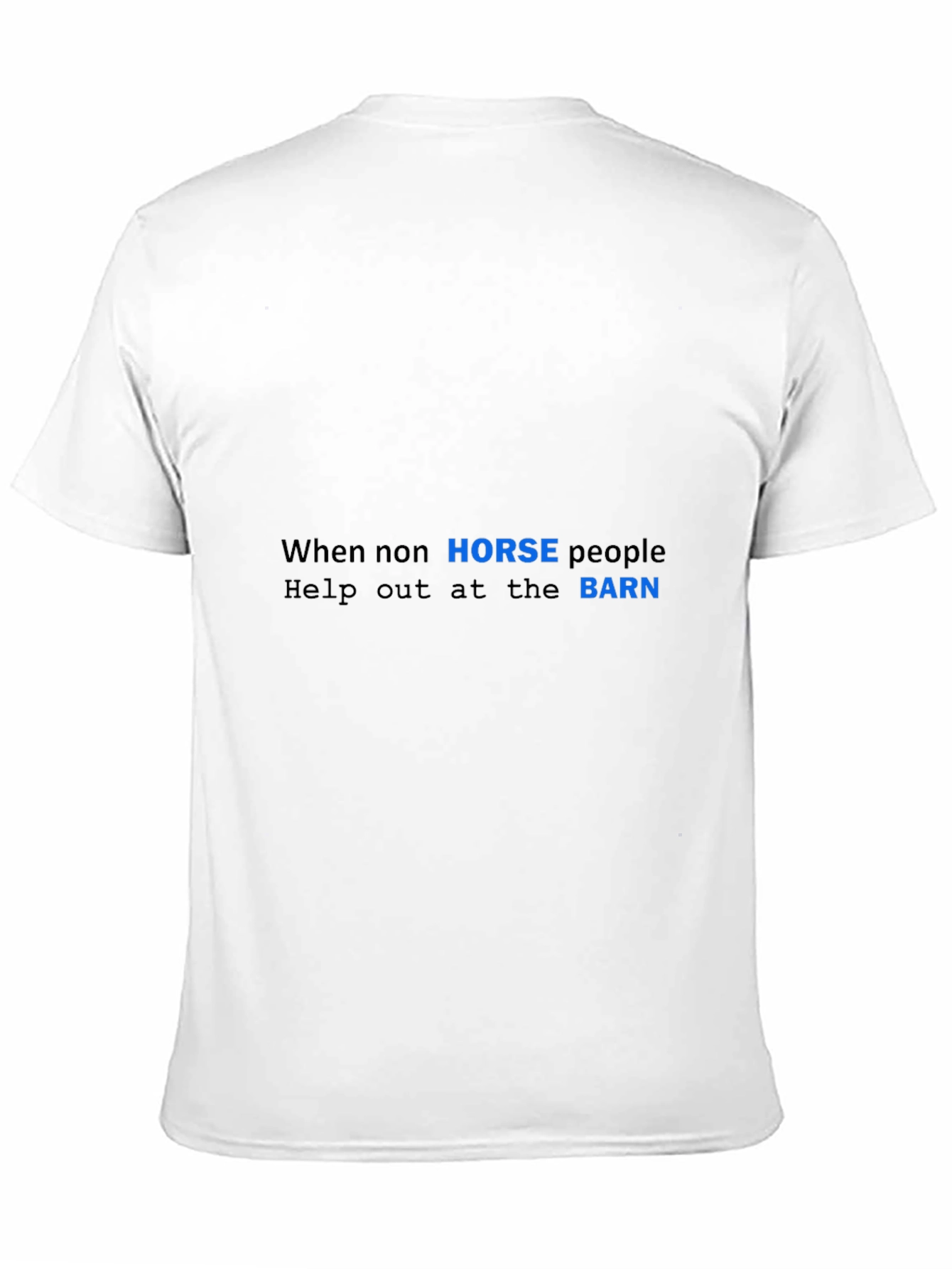 Funny Horse People T-Shirt