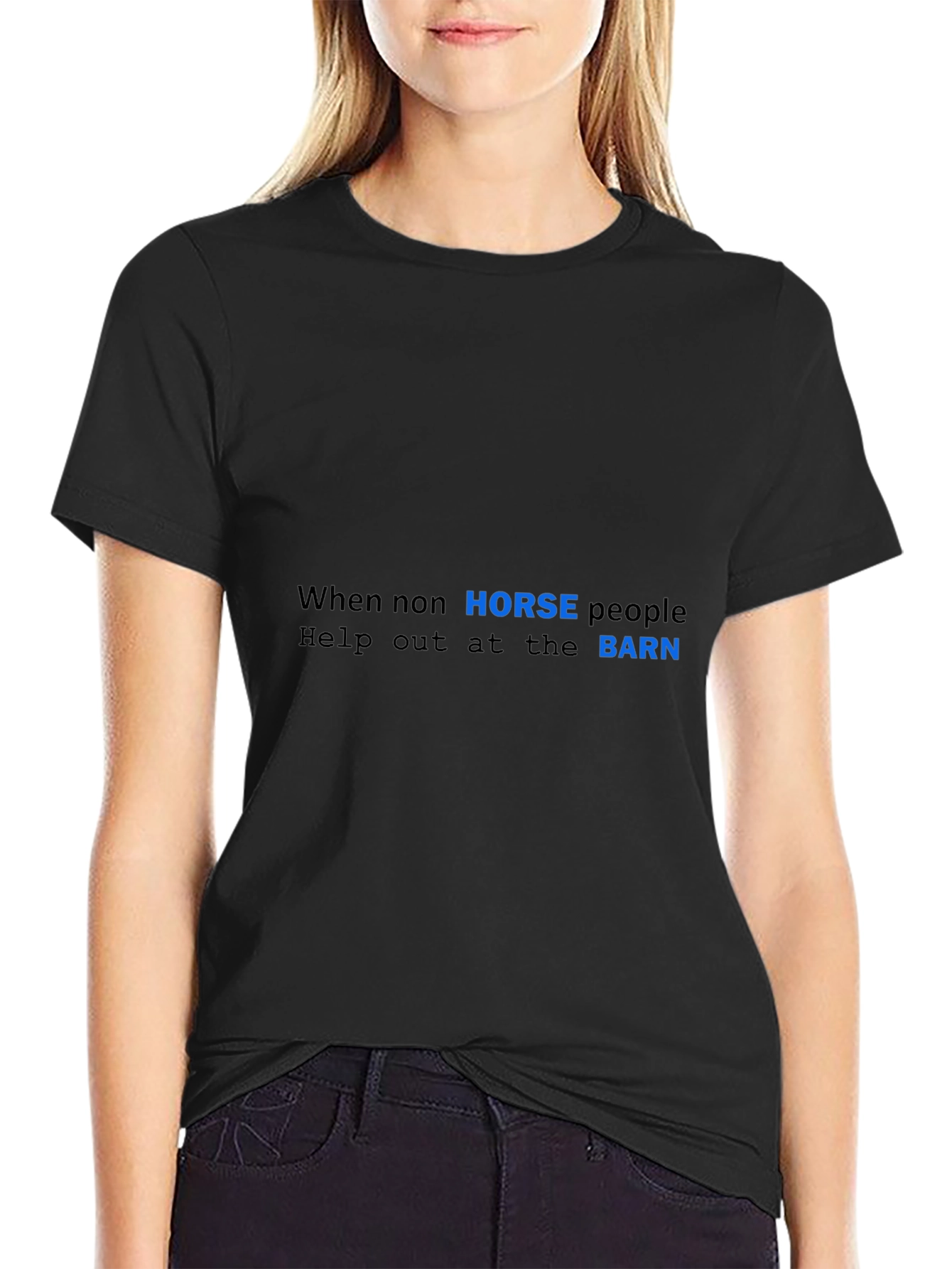 Funny Horse People T-Shirt