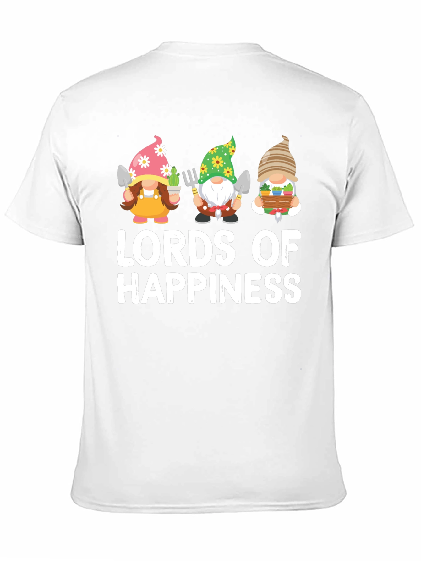 Lords of Happiness Garden Gnome T-Shirt
