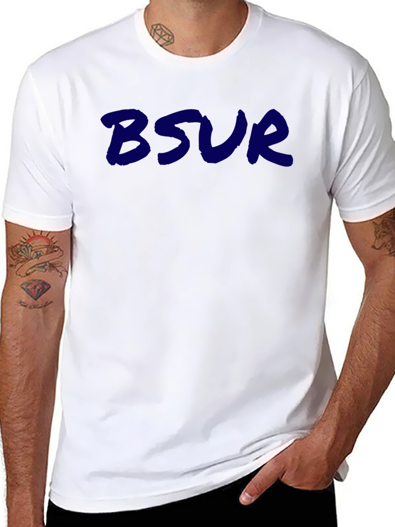 BSUR Graphic T-Shirt - Casual Wear