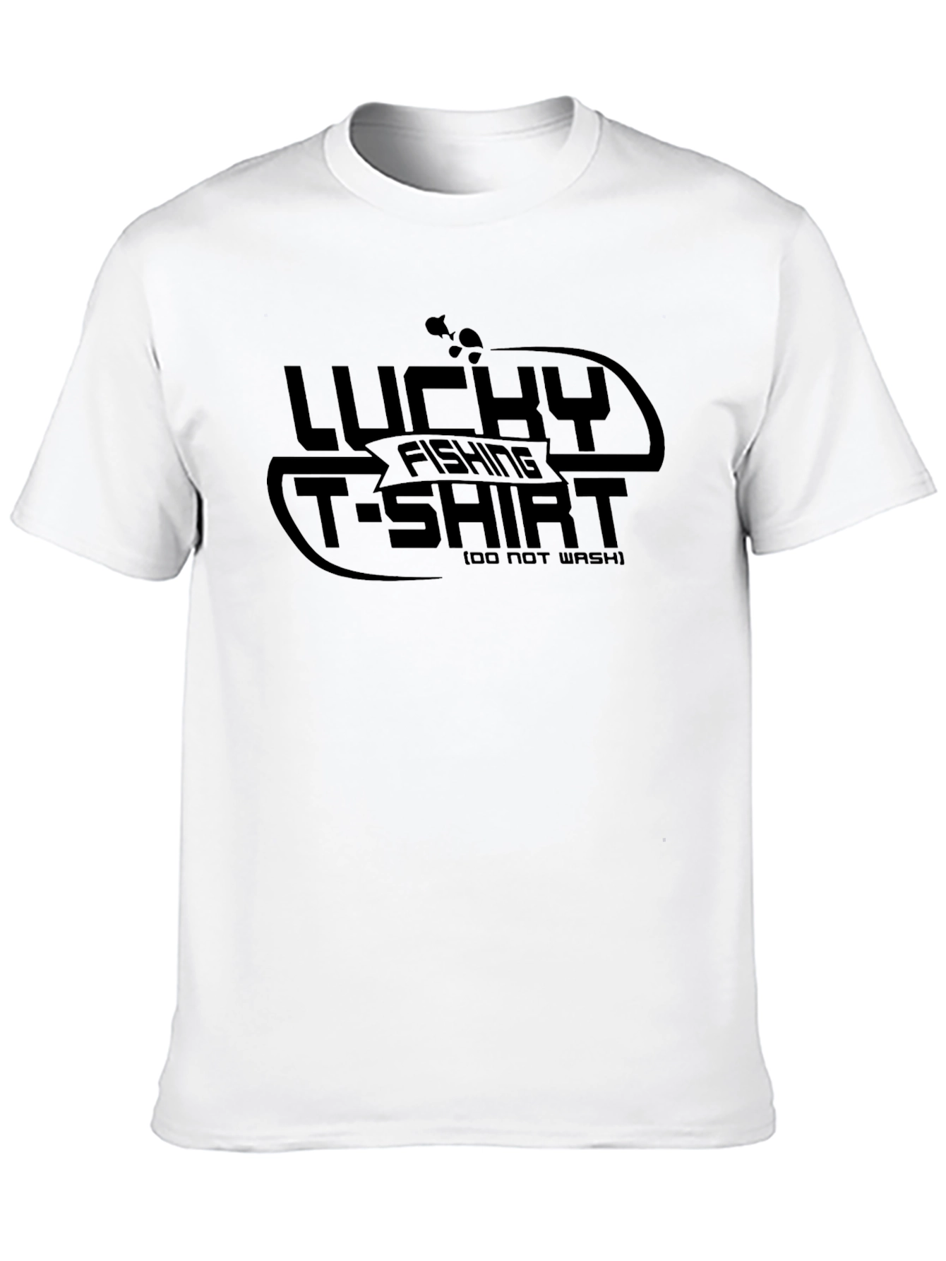 Lucky Fishing T-Shirt - Funny Fisherman Tee