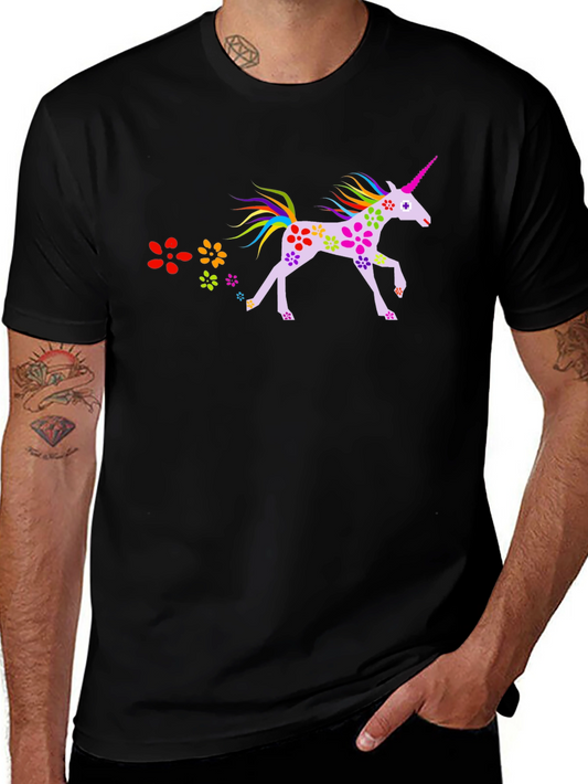 Unicorn Flower Power T-Shirt Unique Design