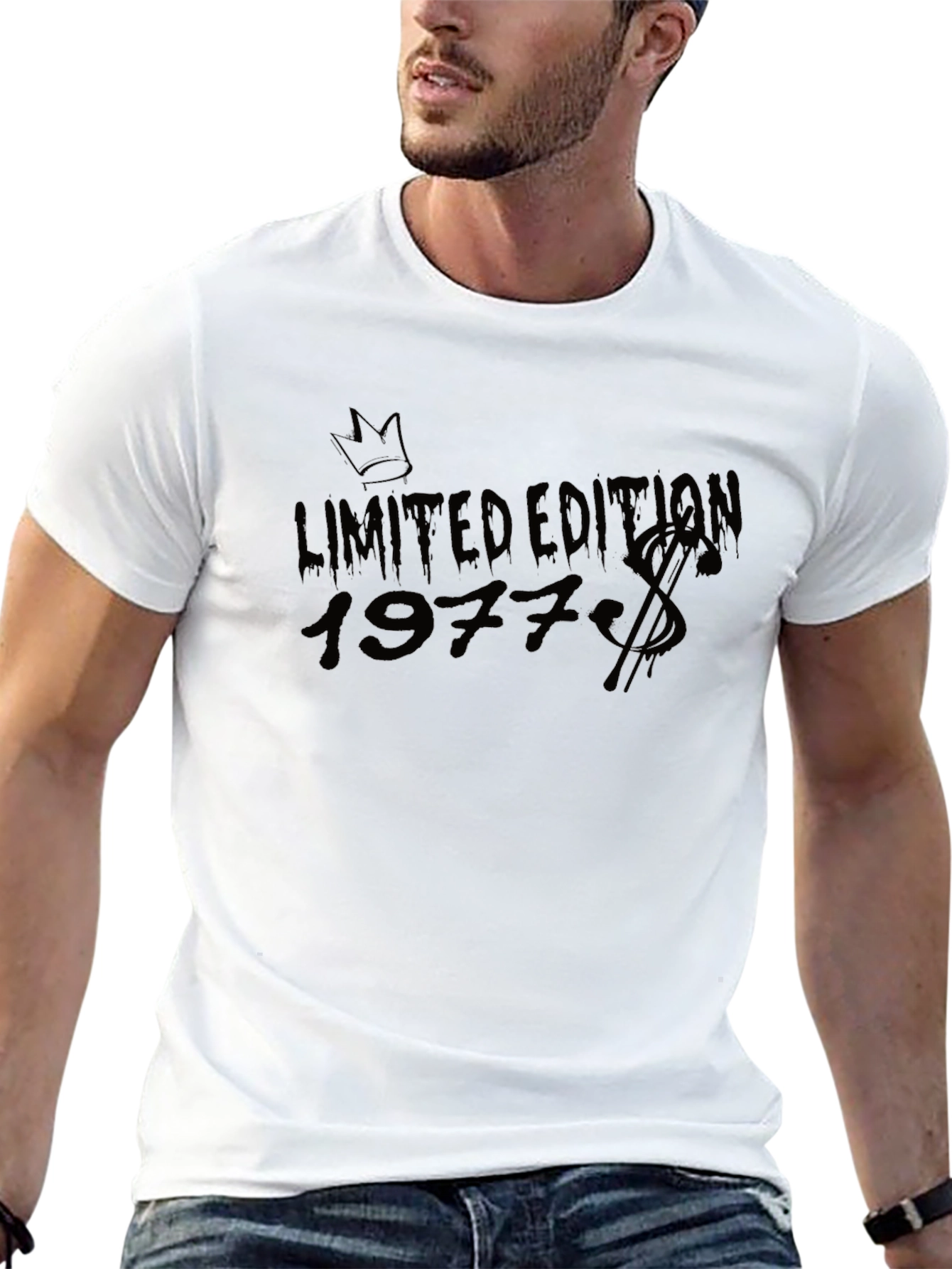 Limited Edition 1977 Graphic Tee - Black