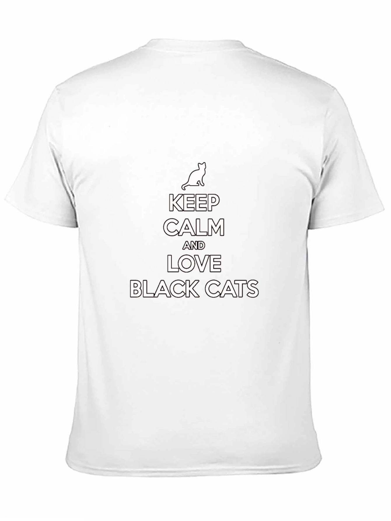 Keep Calm and Love Black Cats T-Shirt