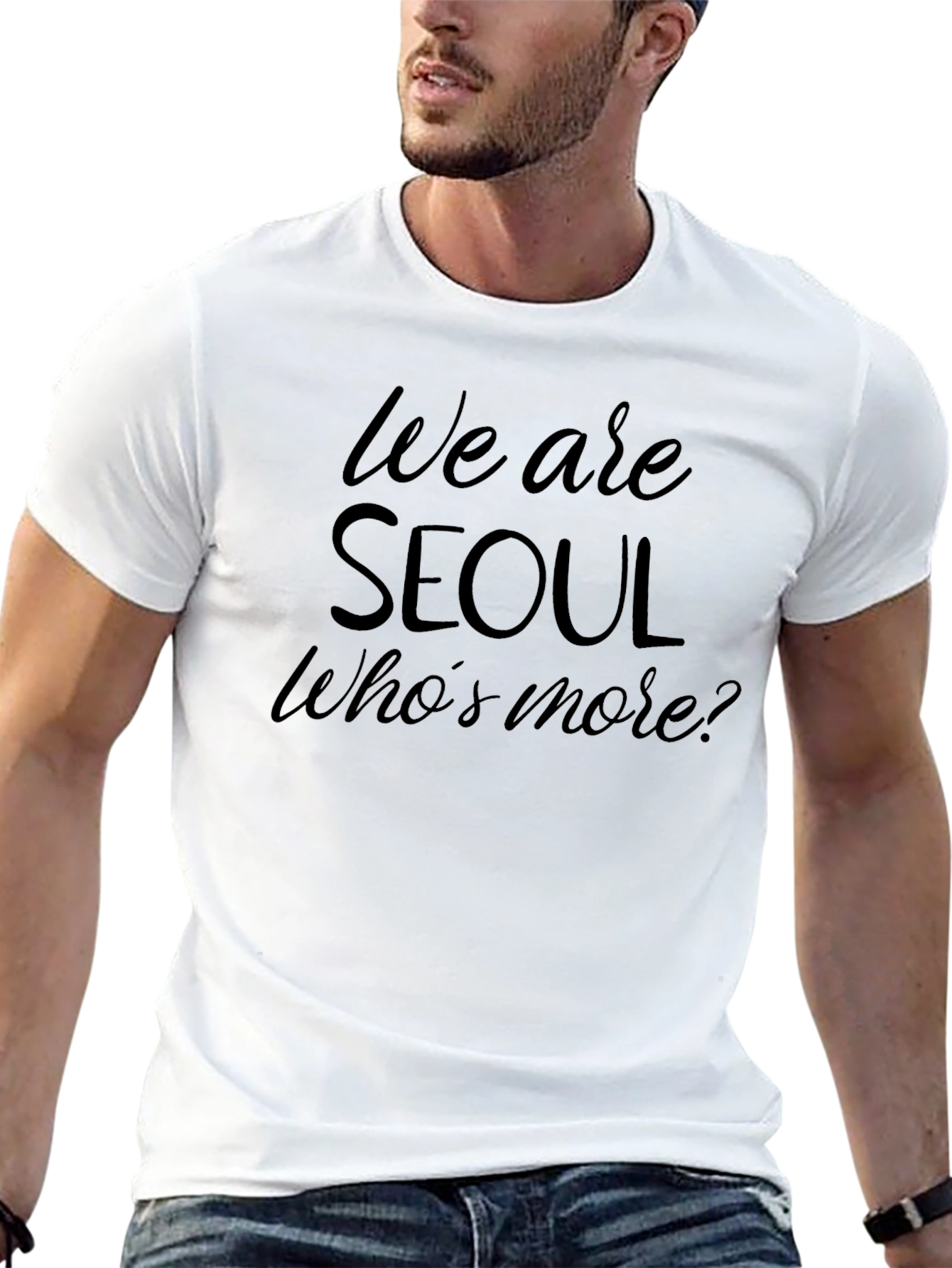 We are SEOUL Mens Graphic Tee