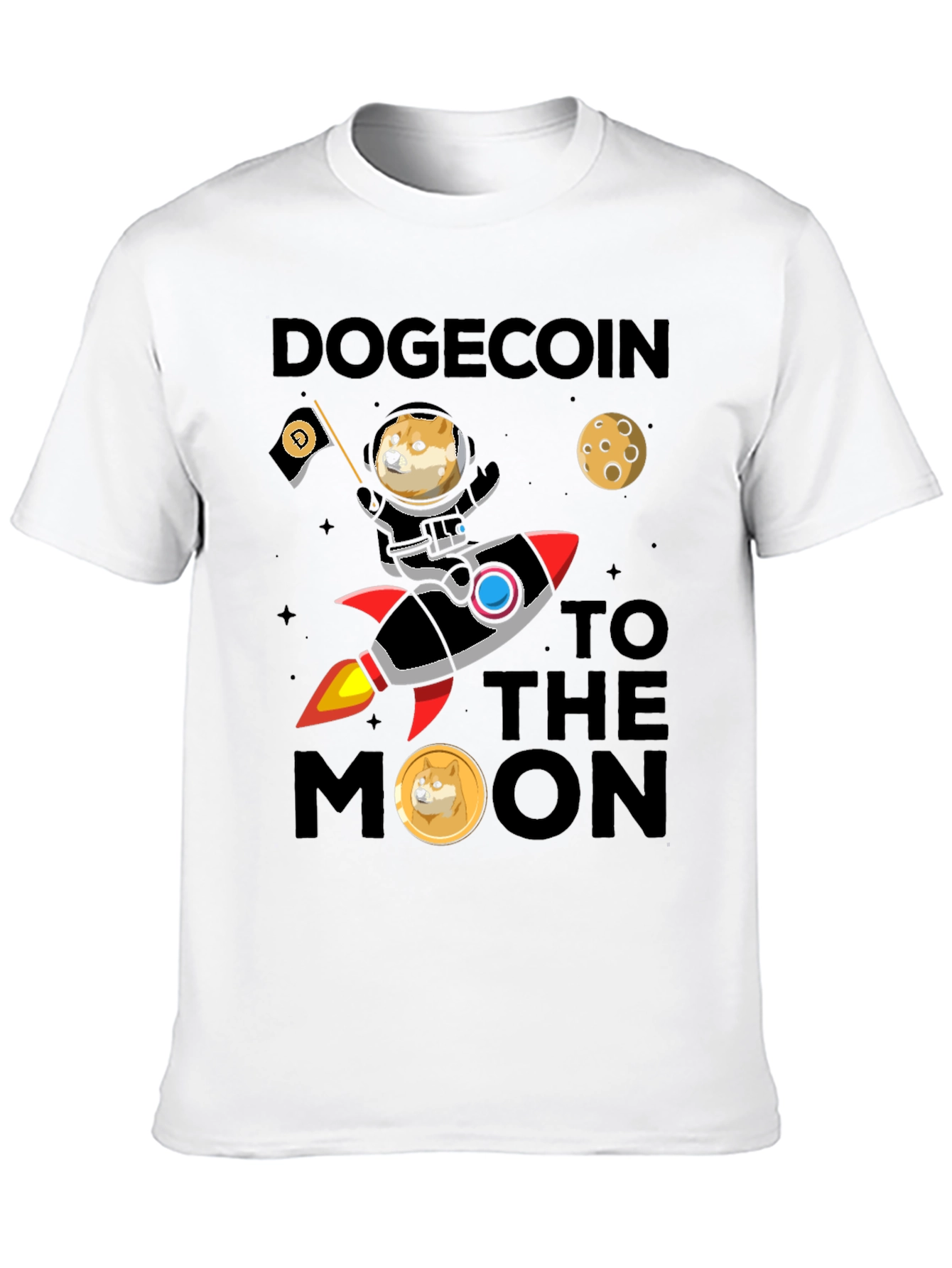 Dogecoin to the Moon T-Shirt