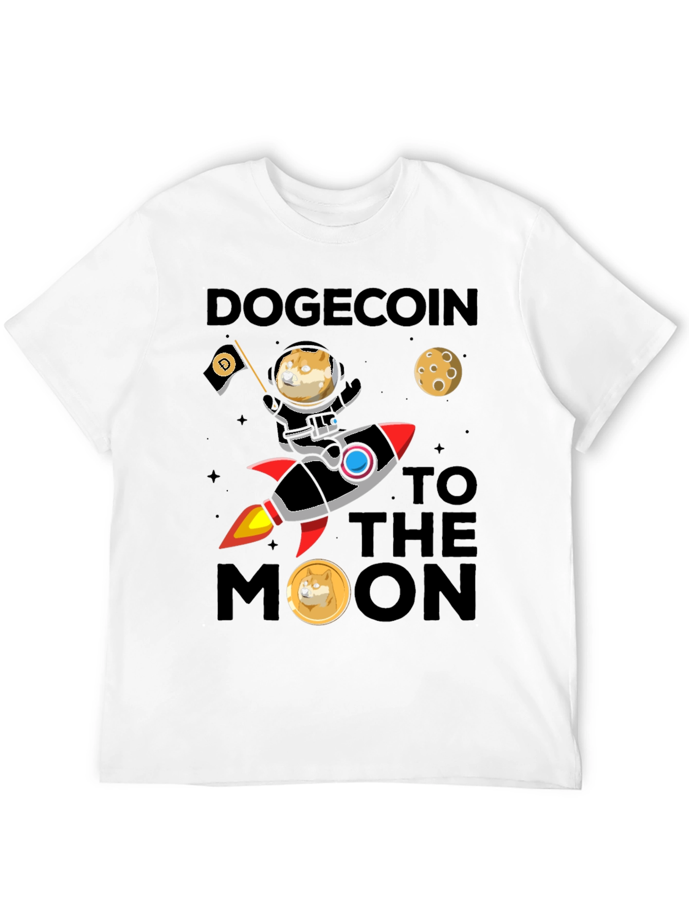 Dogecoin to the Moon T-Shirt
