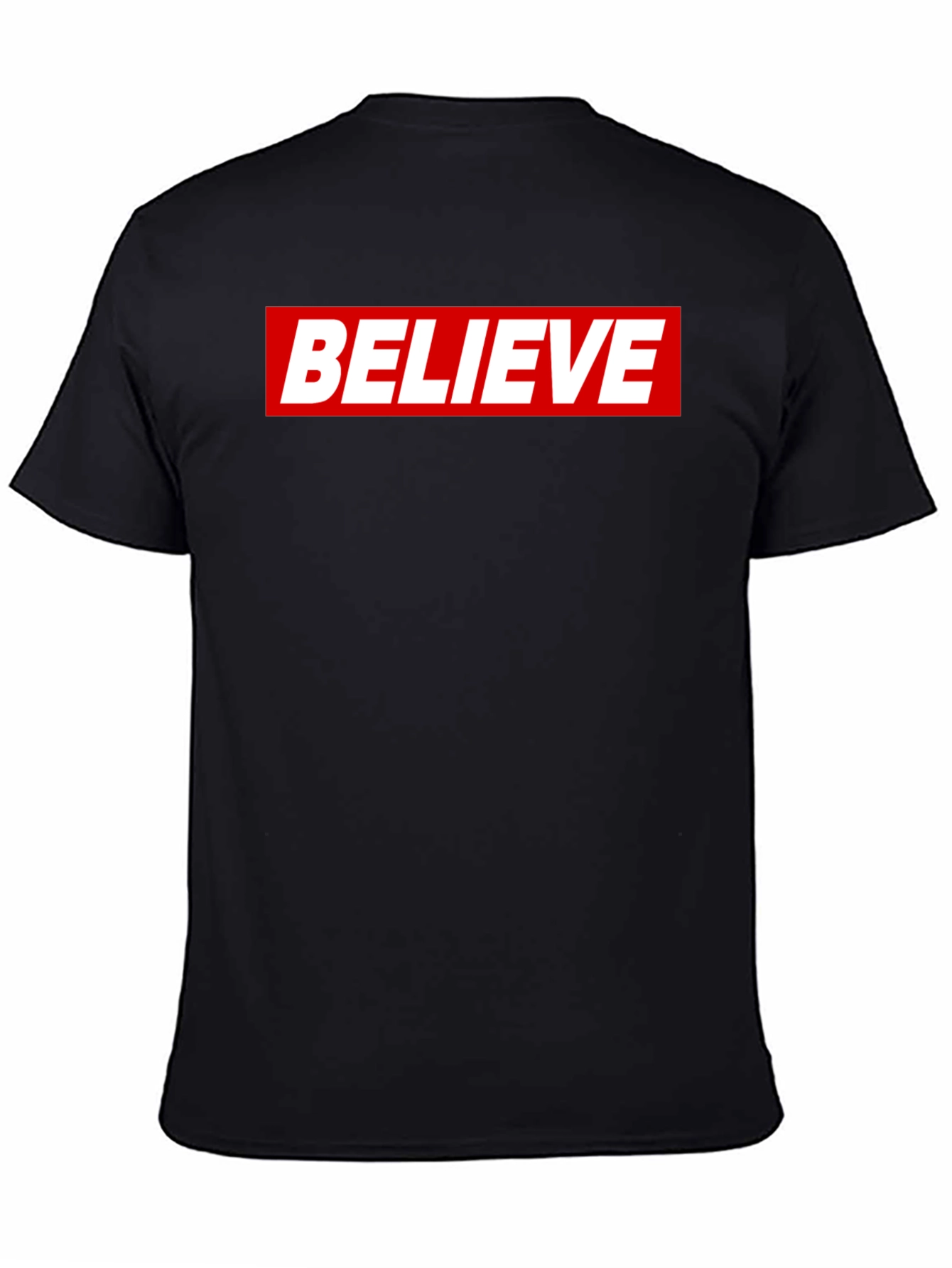 Believe Graphic Tee - Classic Crew Neck