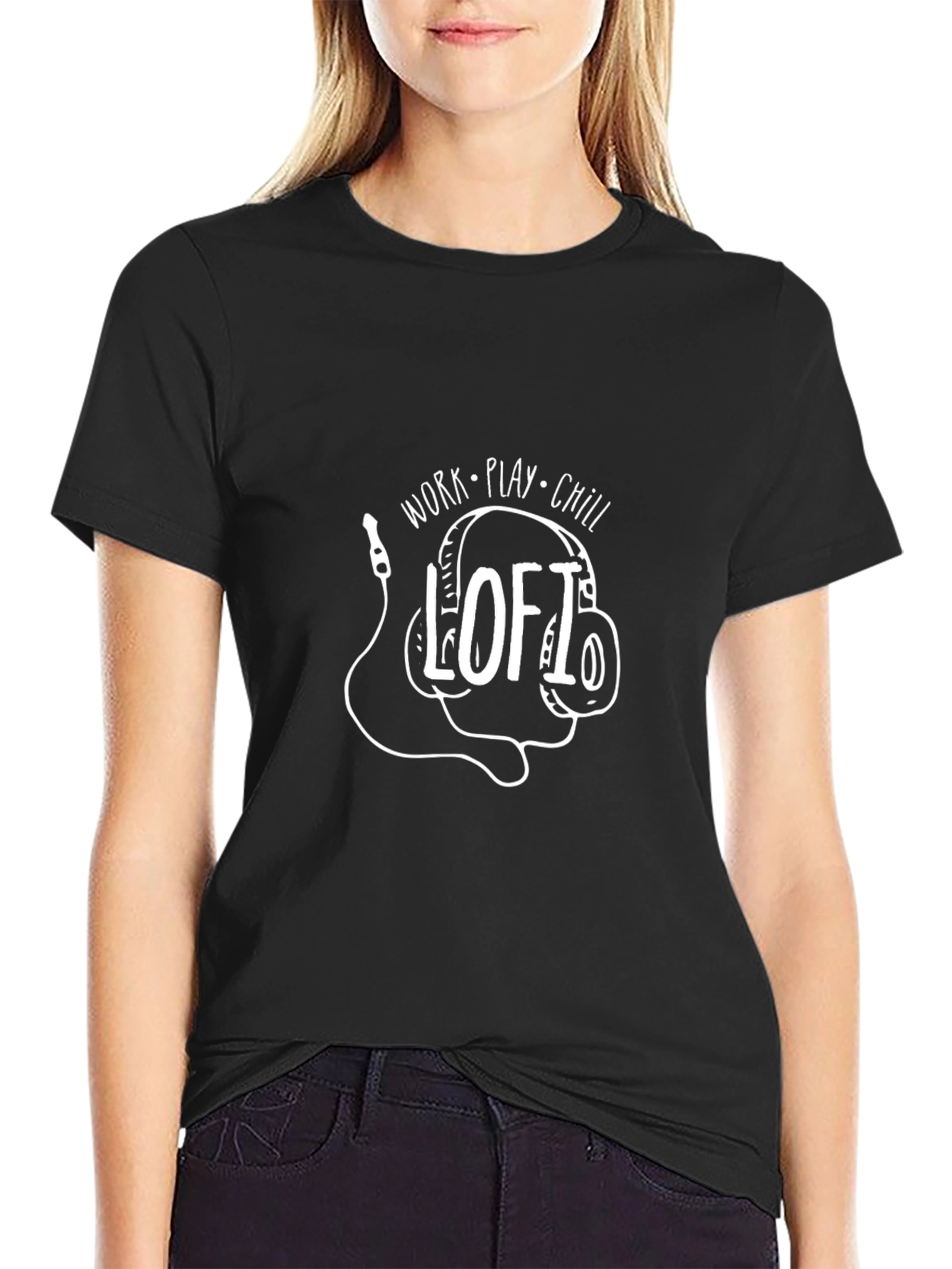 LoFi Beats T-Shirt - Work Play Chill