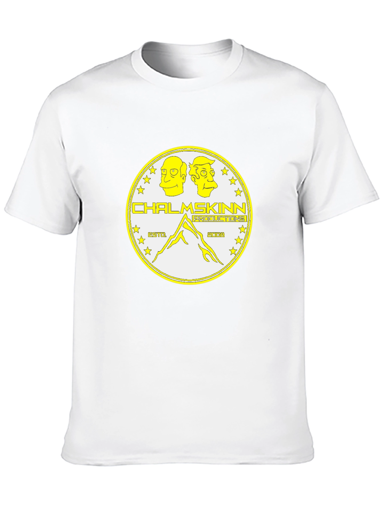 Chalmskin Productions Black Graphic Tee
