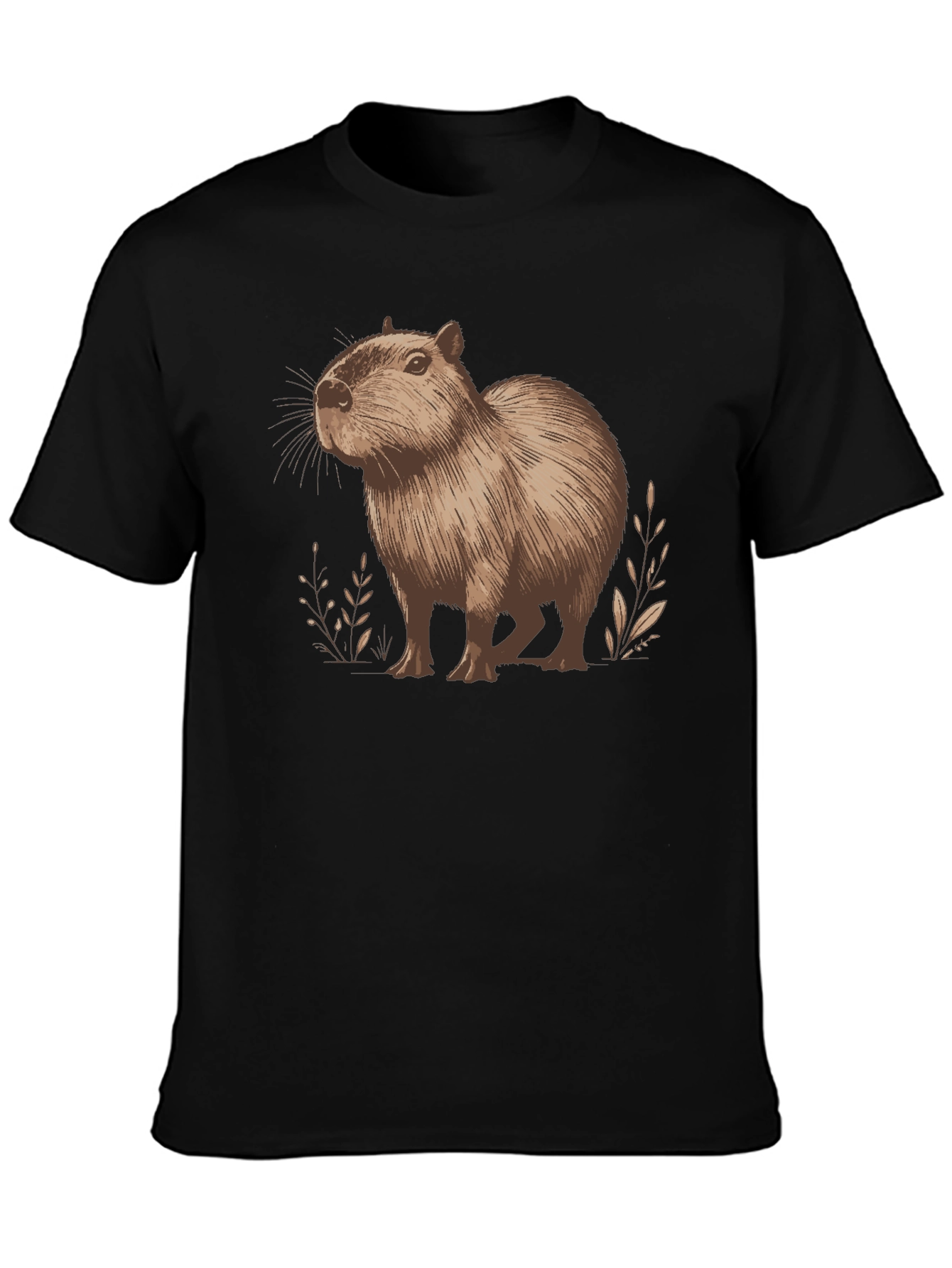 Capybara Graphic Tee - Unisex Cotton Shirt