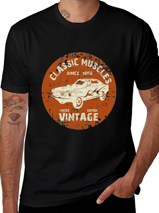 Classic Muscle Car Vintage Graphic Tee - Since 1960