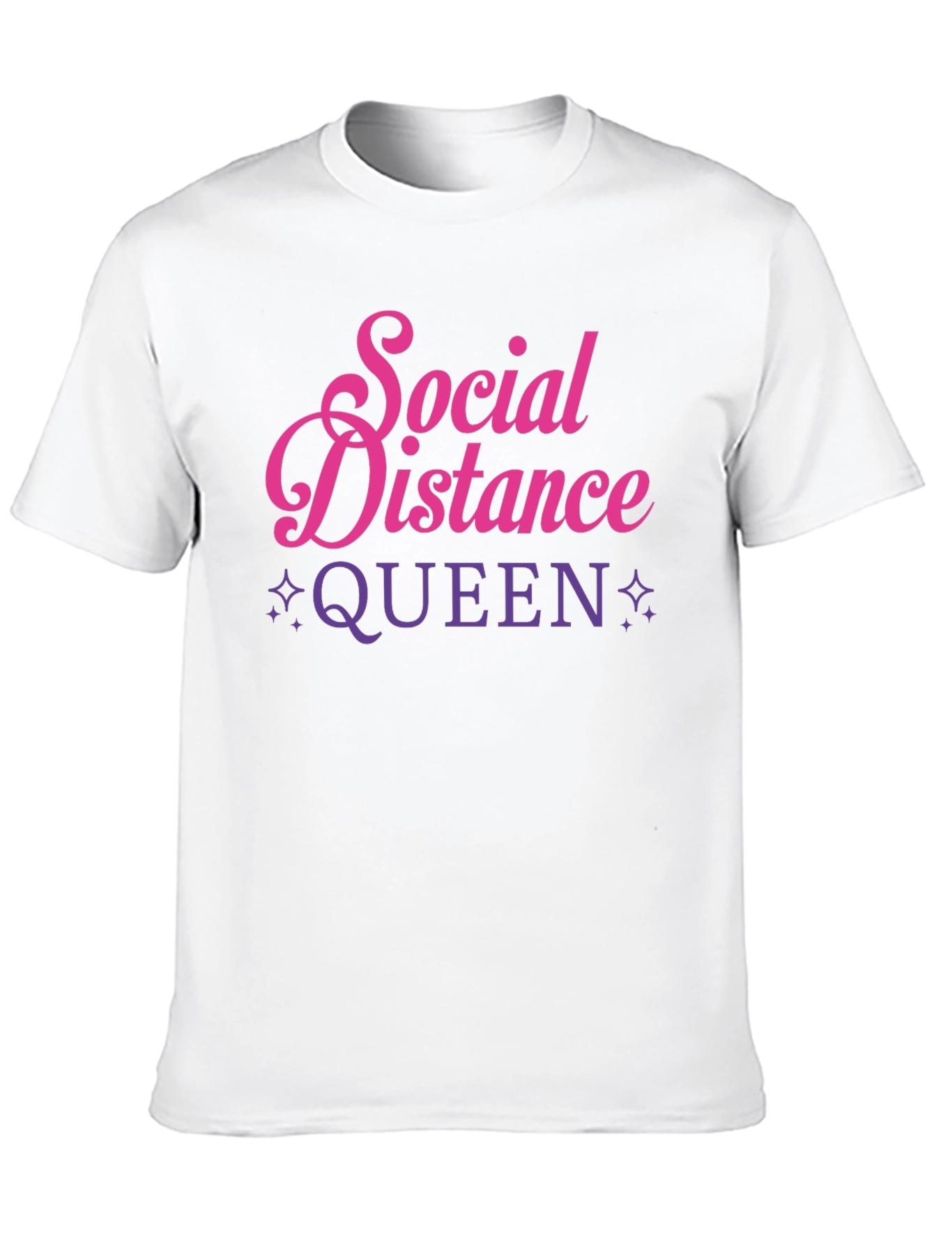 Social Distance Queen Graphic Tee
