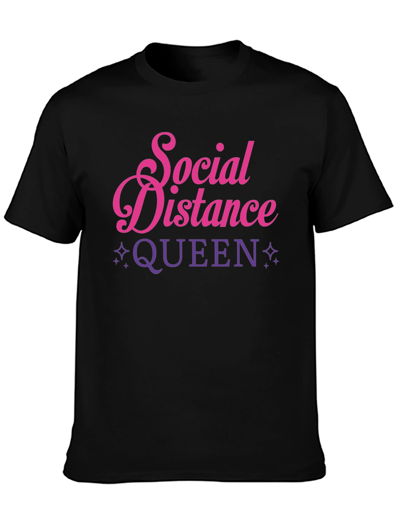 Social Distance Queen Graphic Tee