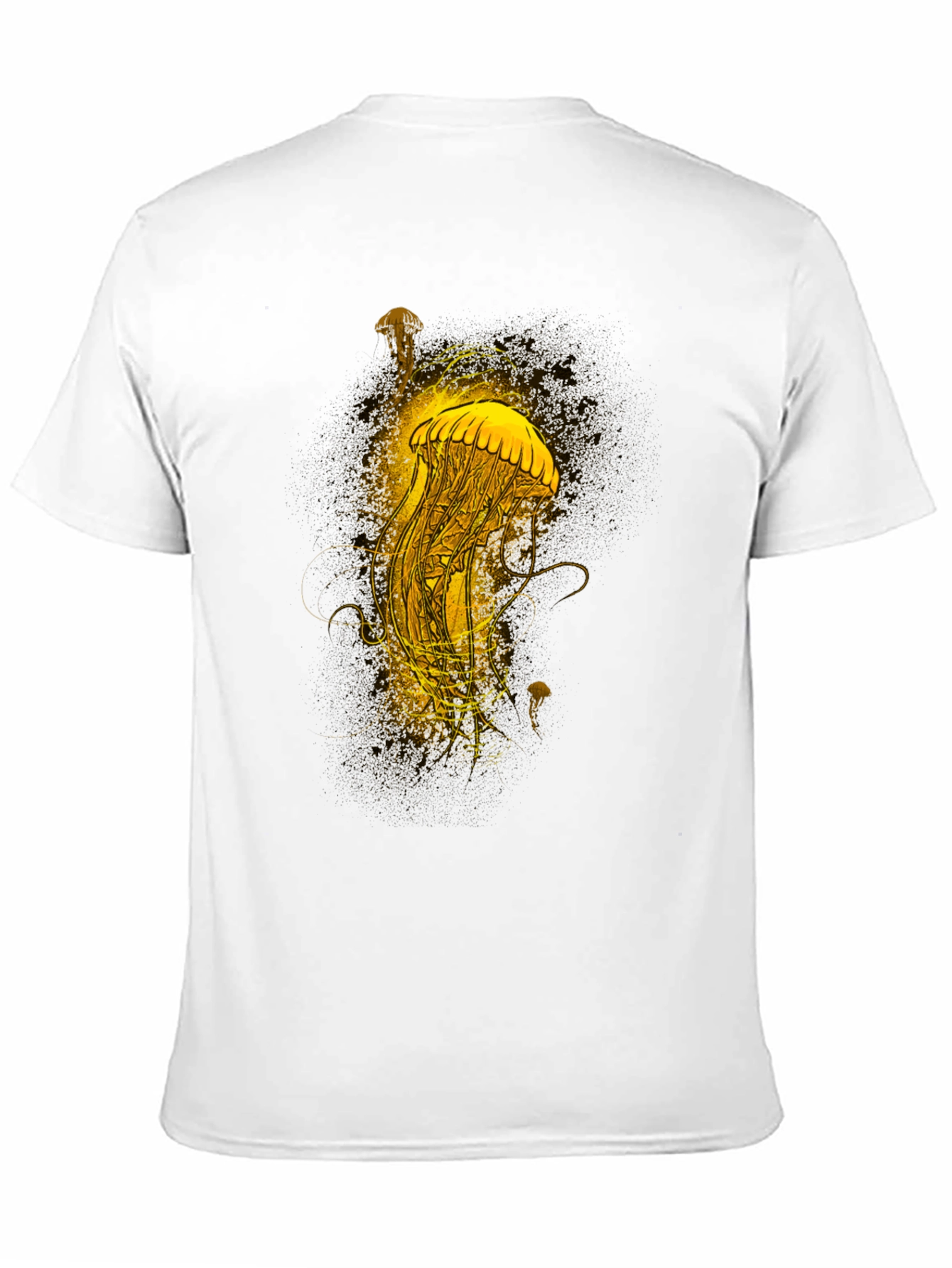 Jellyfish Graphic Black T-Shirt