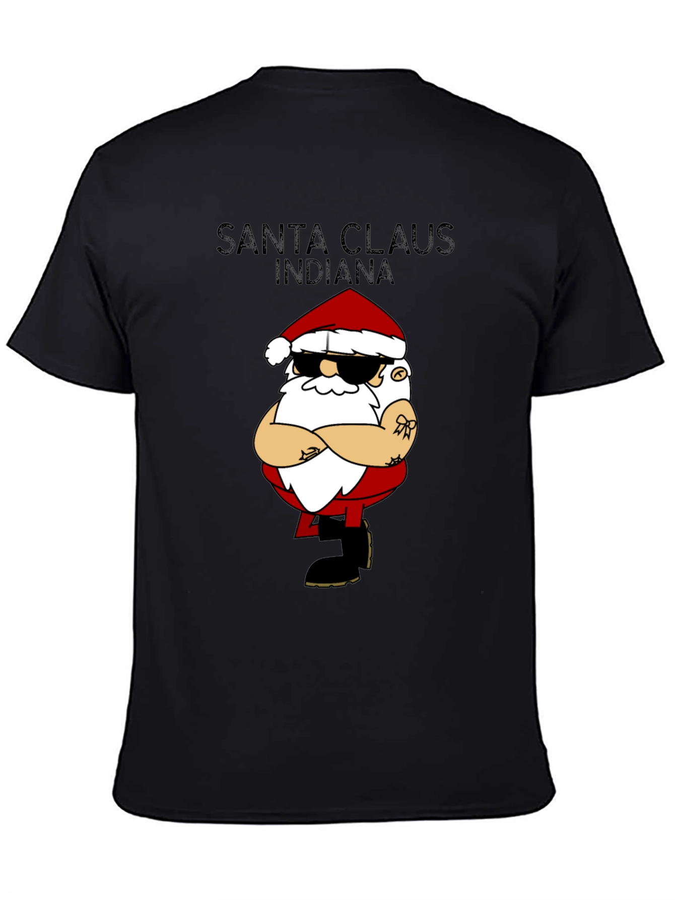 Santa Claus Indiana Graphic Tee
