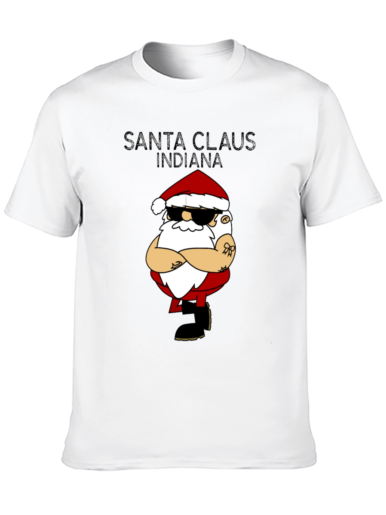 Santa Claus Indiana Graphic Tee