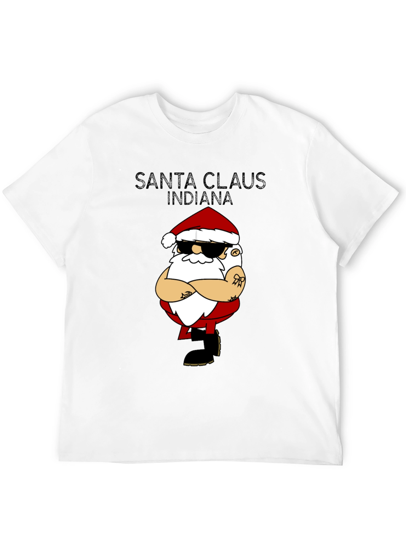 Santa Claus Indiana Graphic Tee