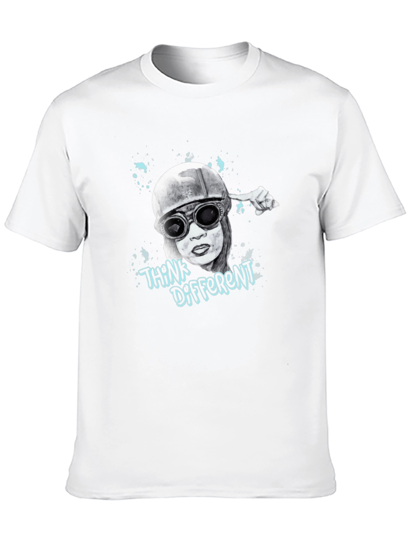 Think Different Pilot Graphic Tee - Black