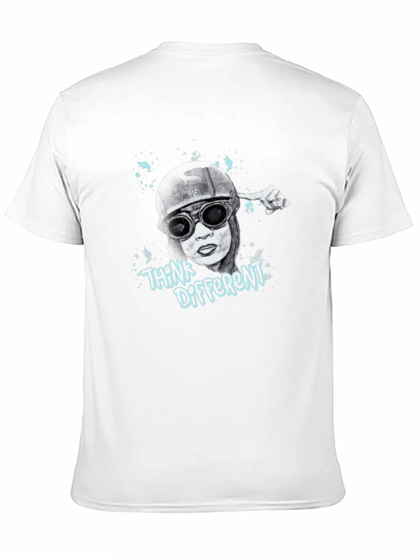 Think Different Pilot Graphic Tee - Black