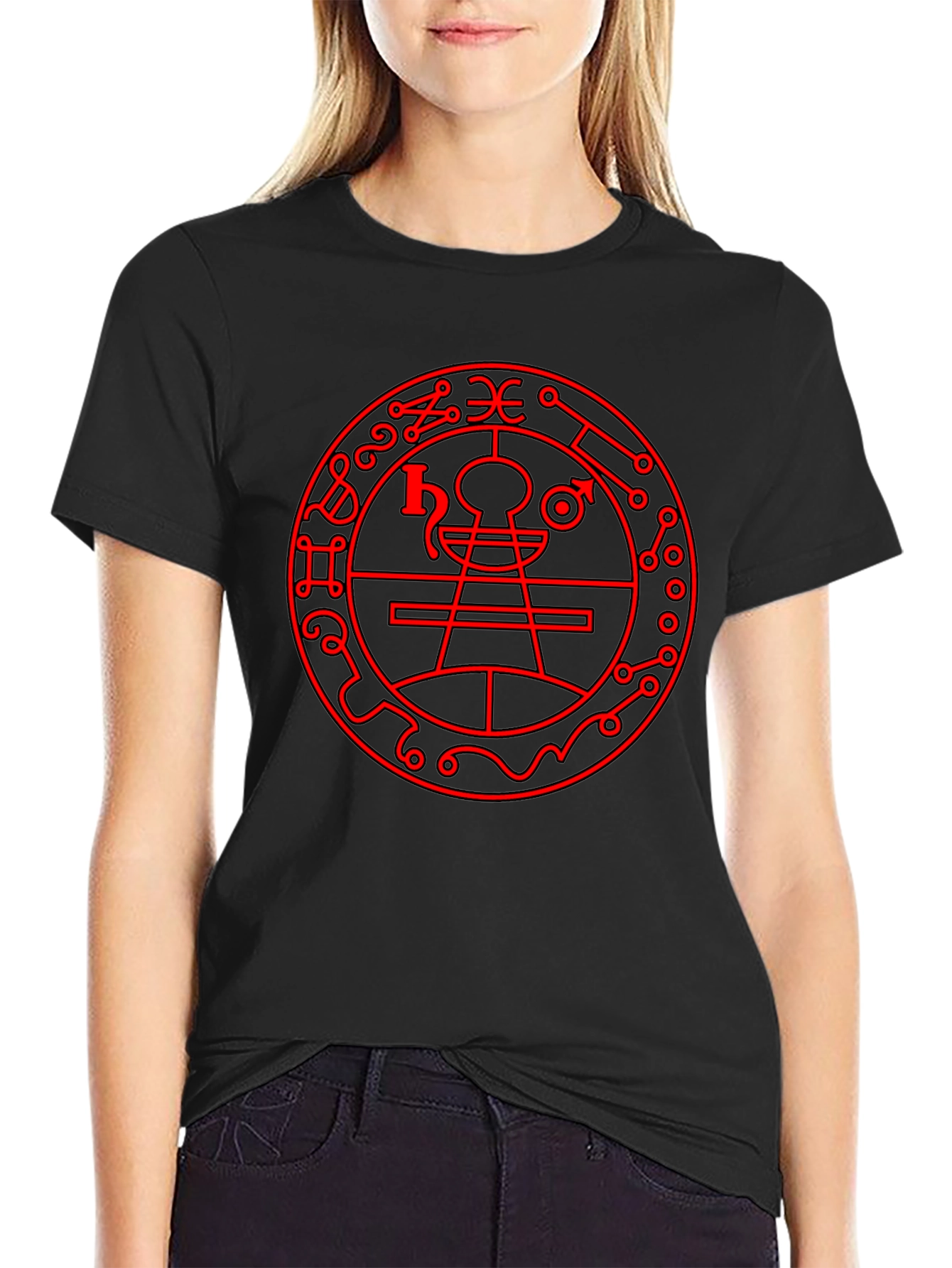 Occult Symbol Black T-Shirt
