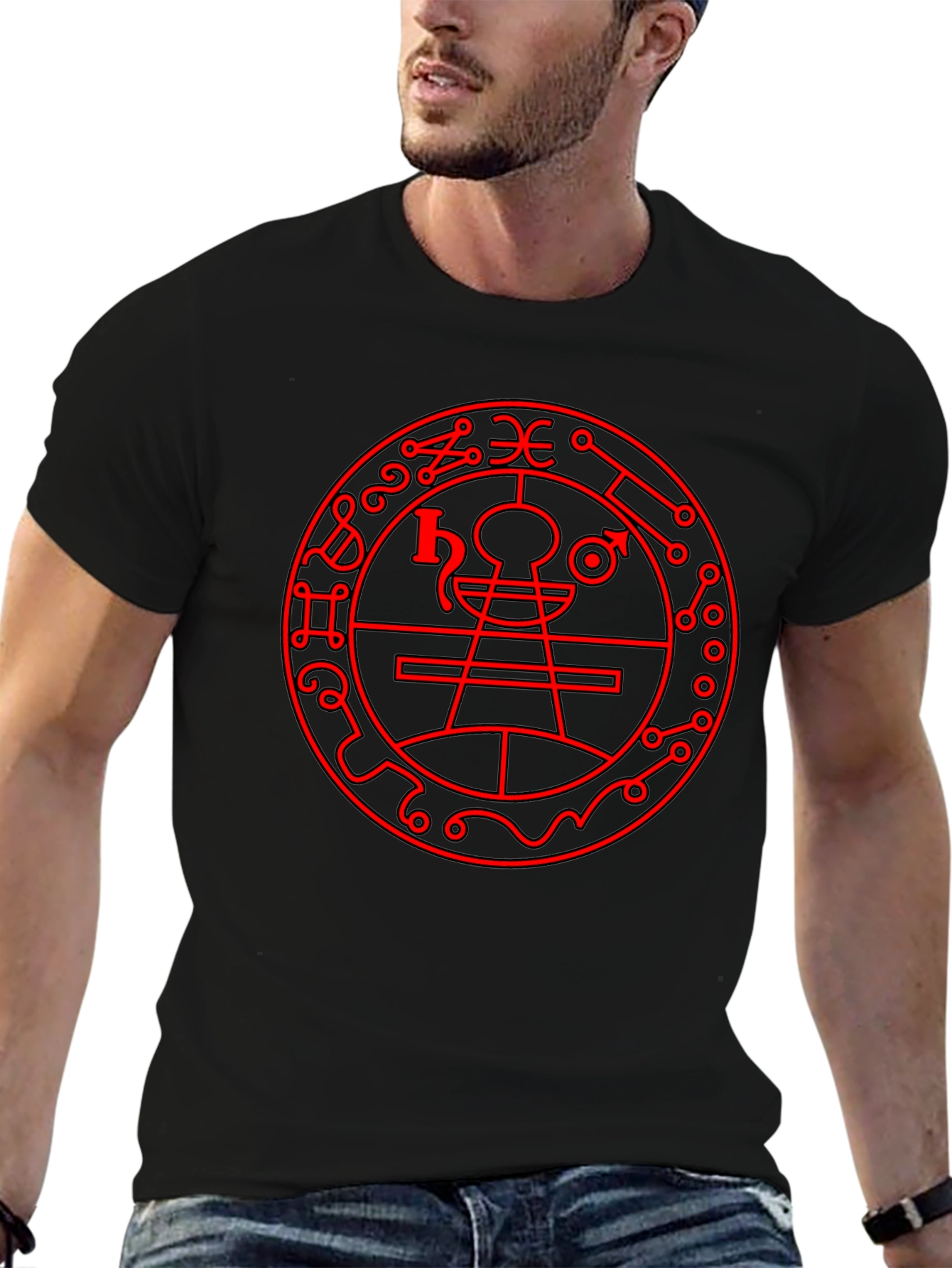 Occult Symbol Black T-Shirt