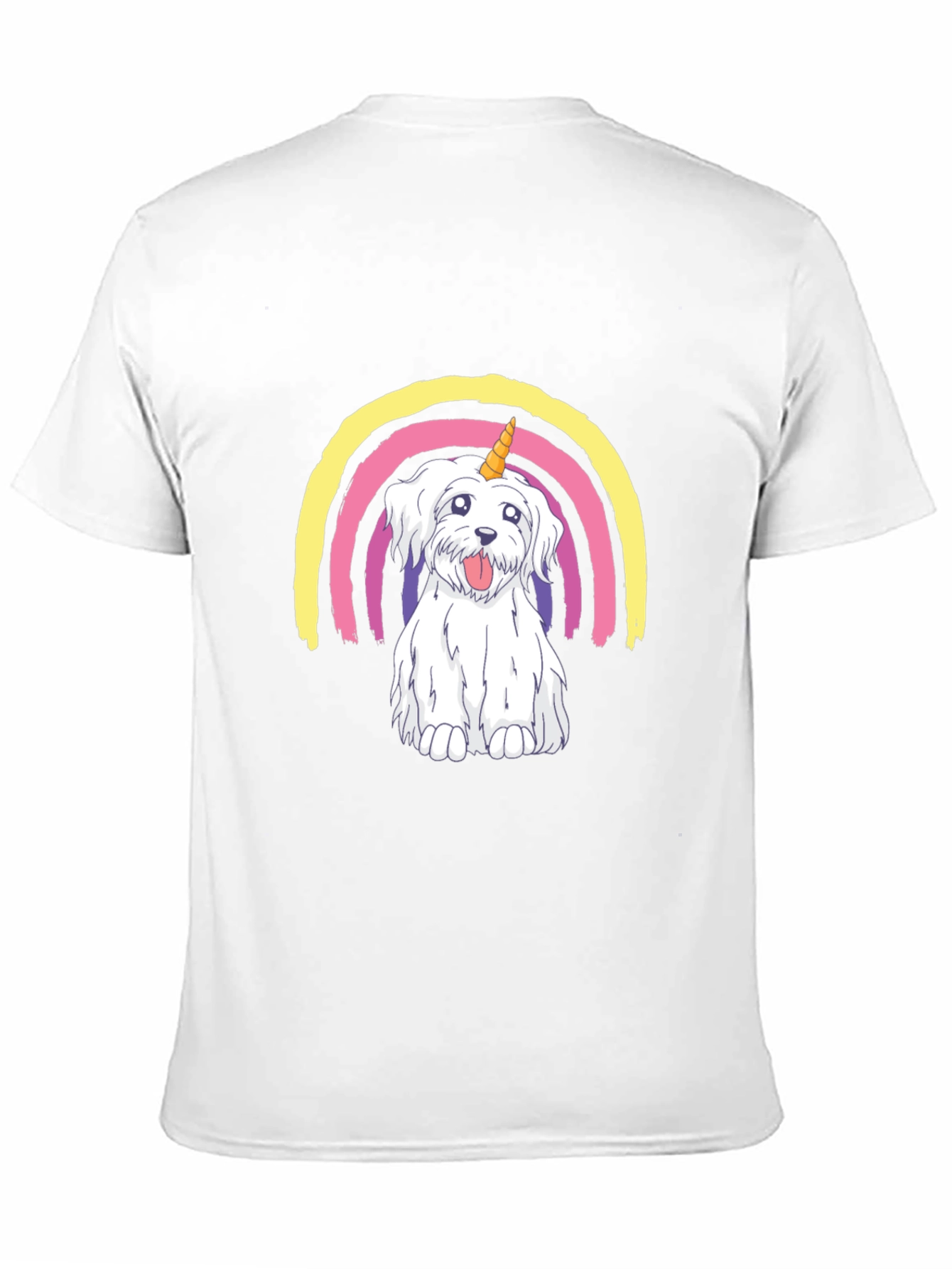 Dog Unicorn Rainbow T-Shirt