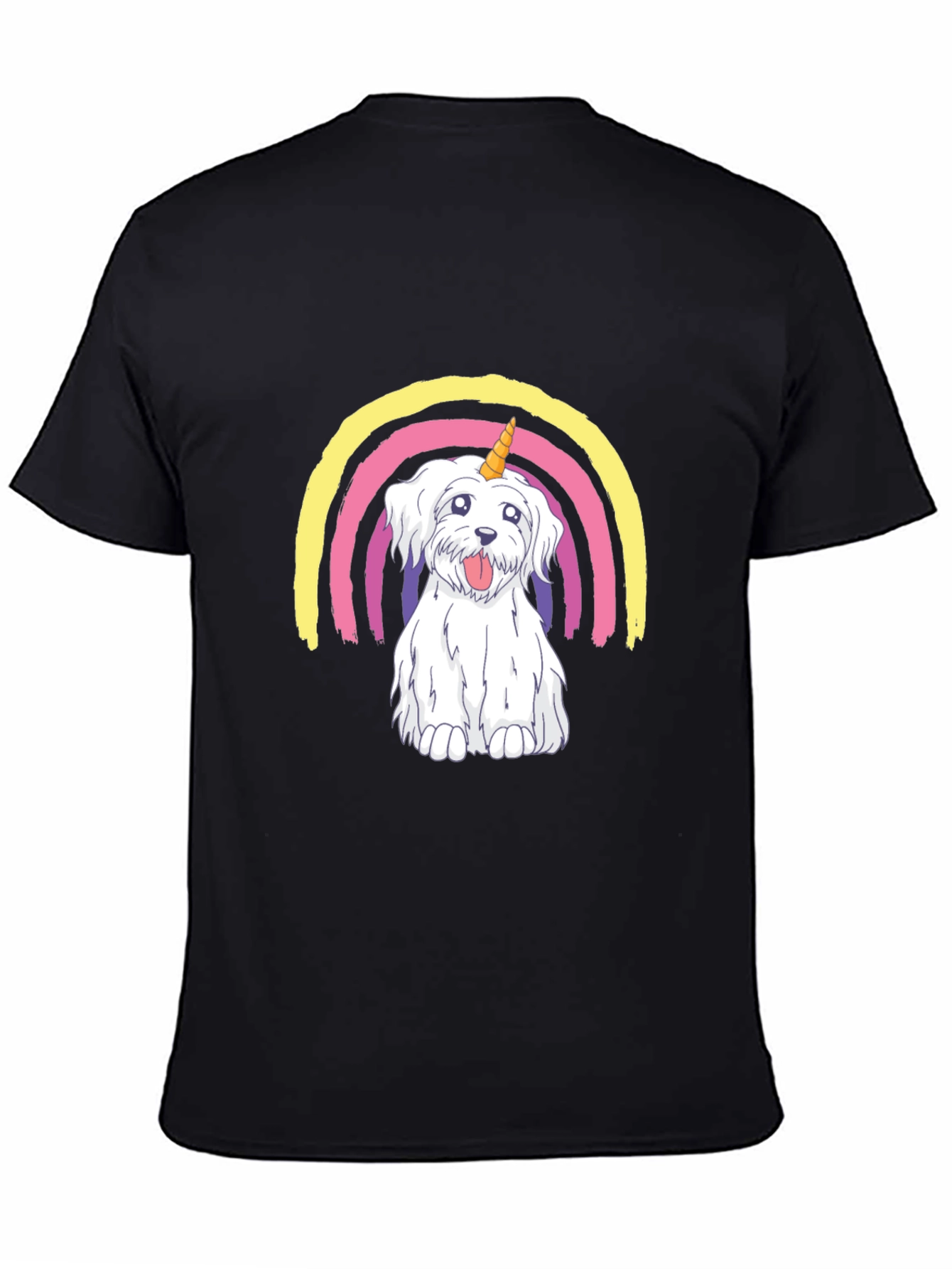 Dog Unicorn Rainbow T-Shirt
