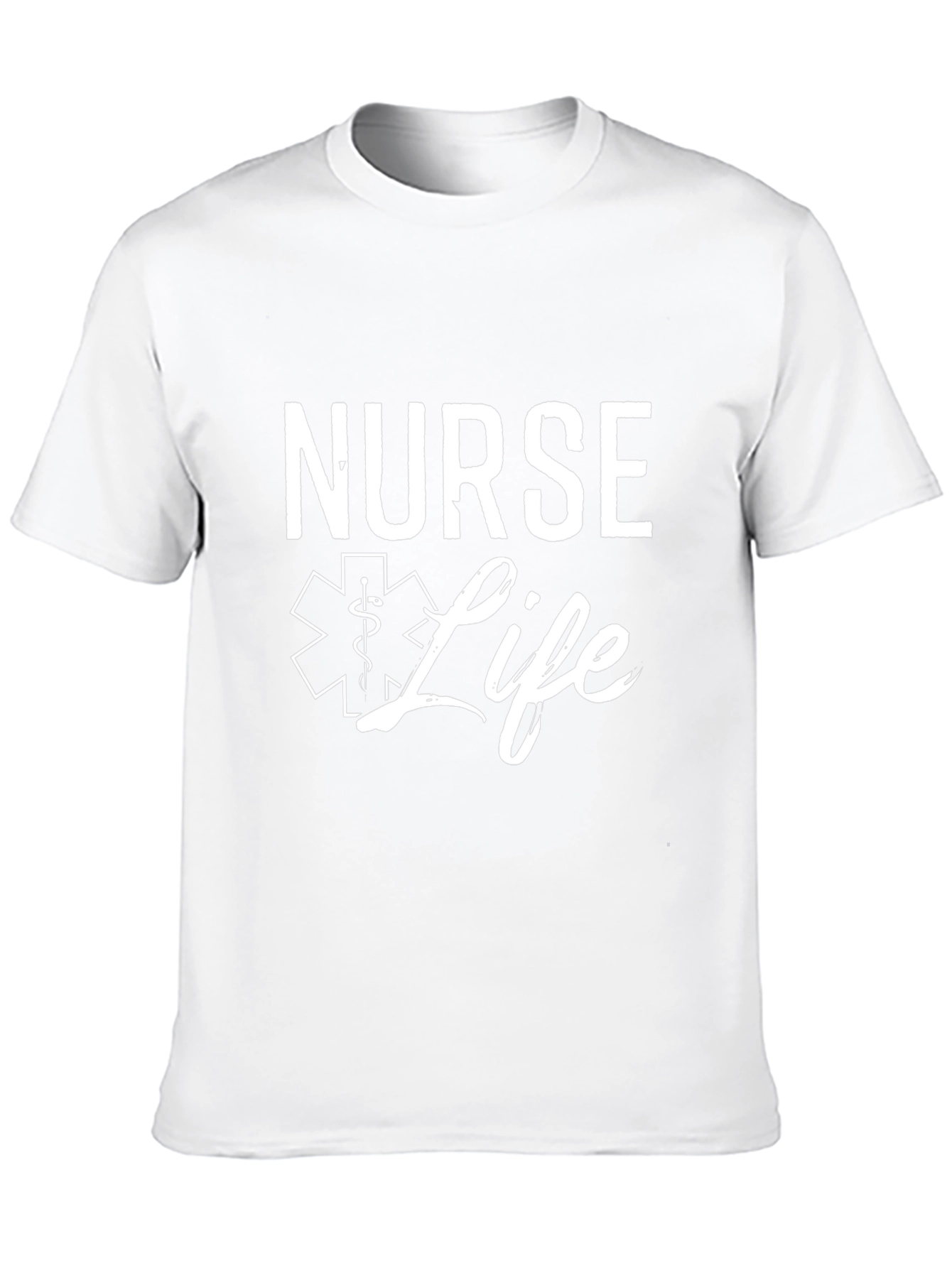 Nurse Life Graphic Tee - Black