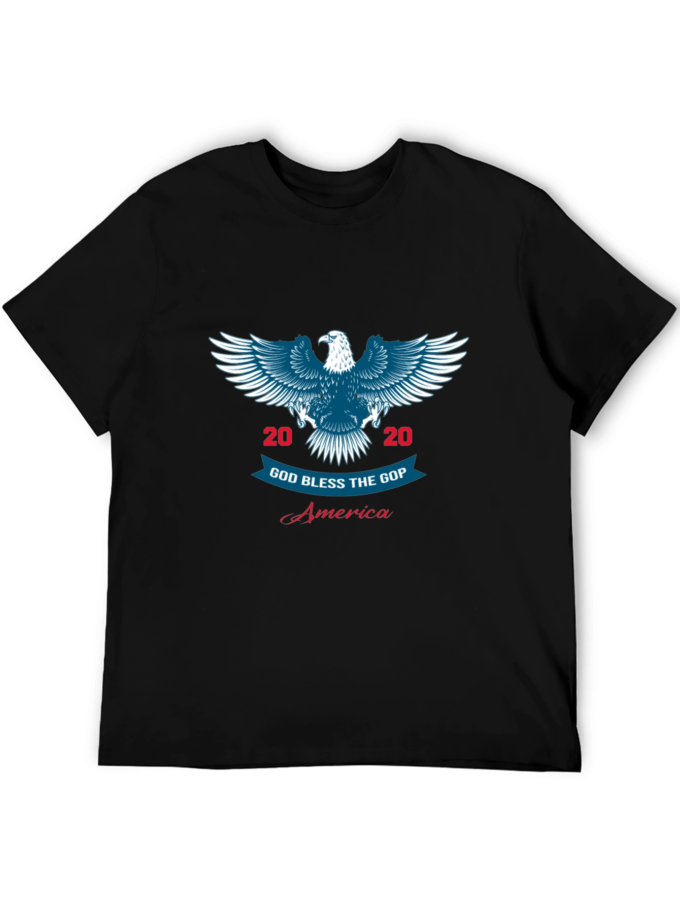 God Bless the GOP 2020 Eagle Graphic T-Shirt