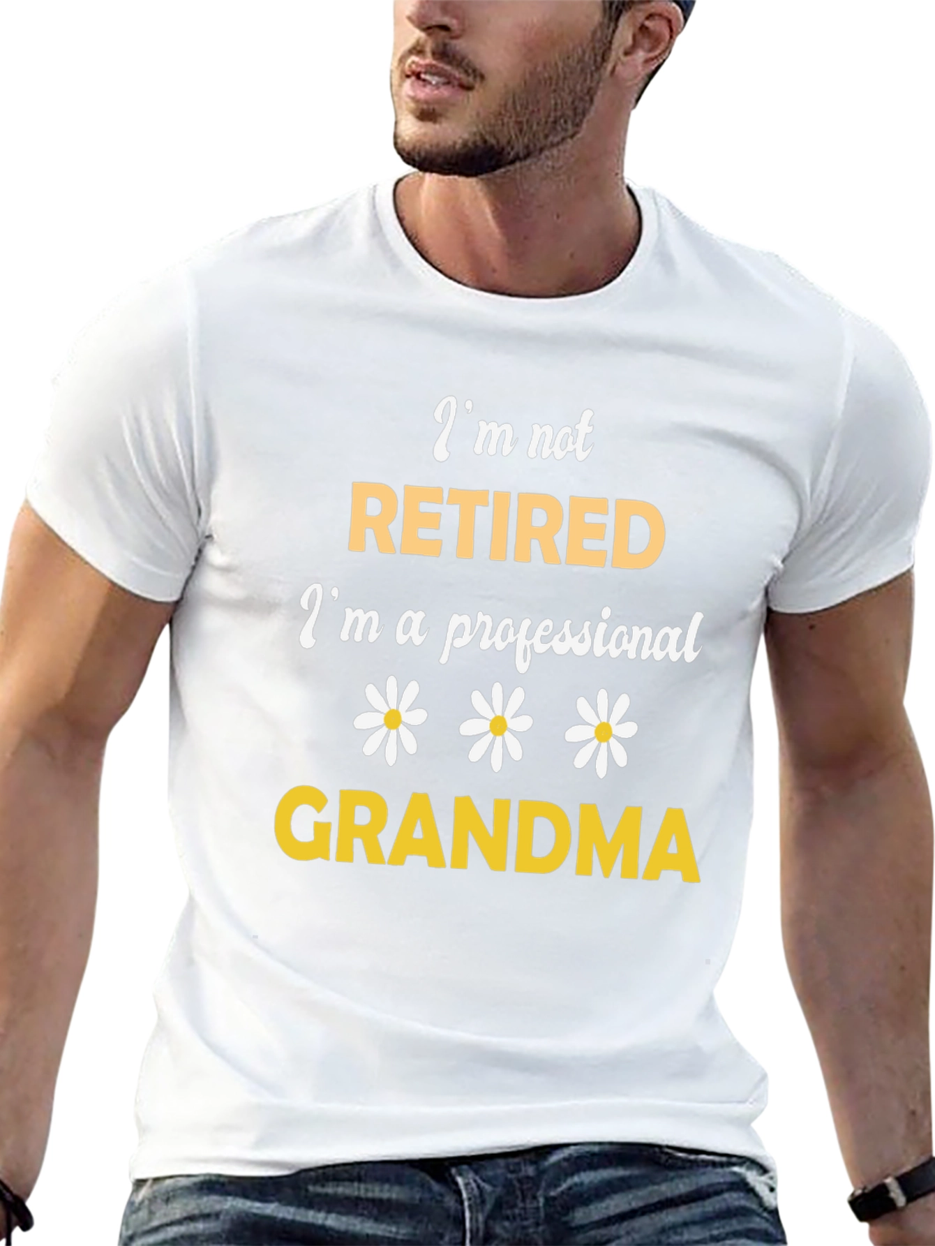 Im Not Retired Grandma Graphic T-Shirt
