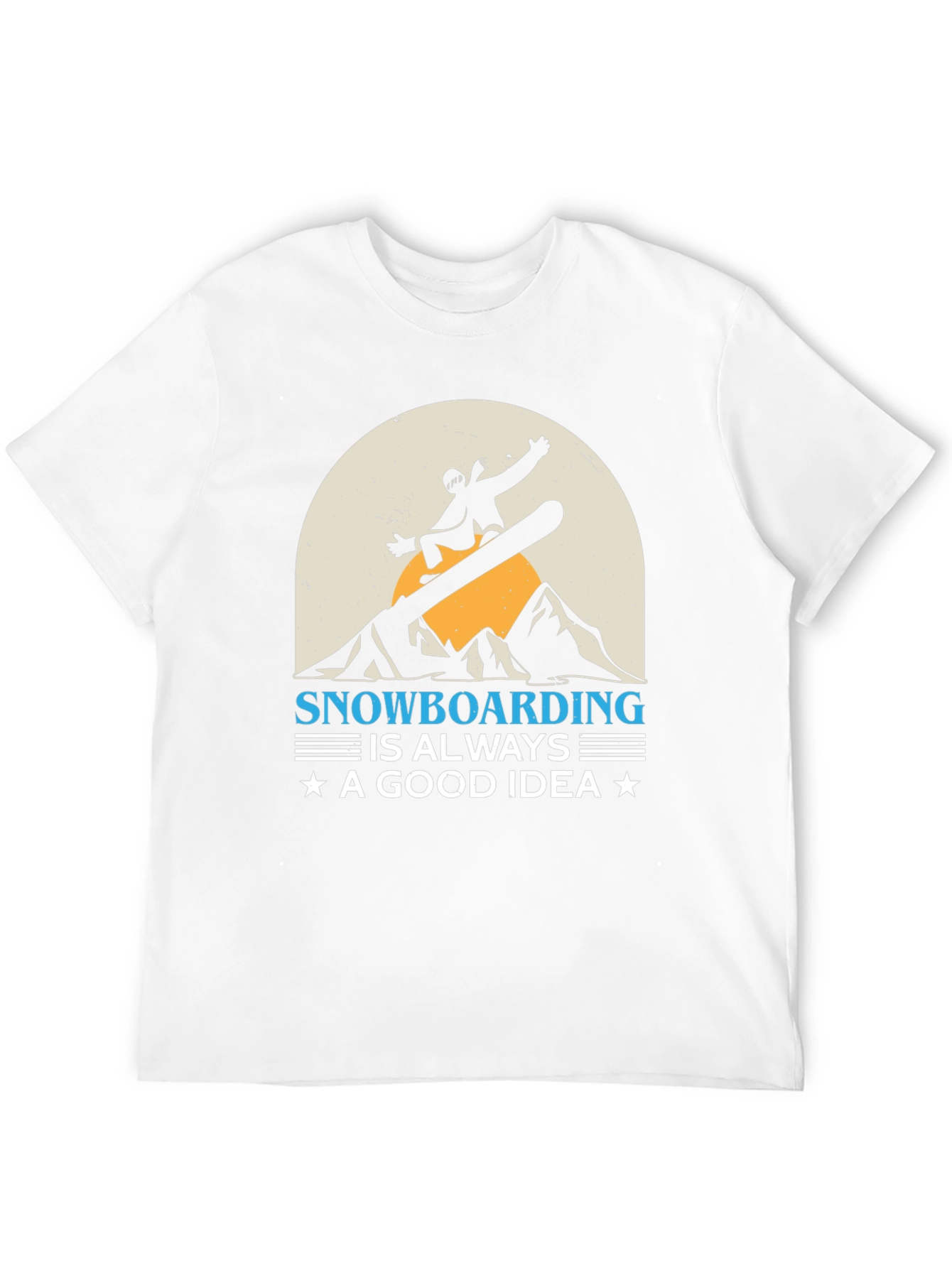 Snowboarding Good Idea Graphic Tee