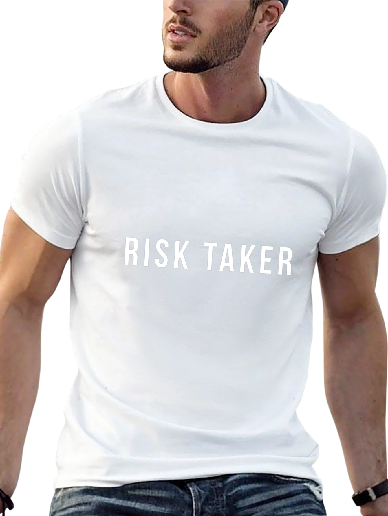 Risk Taker Black Graphic Tee