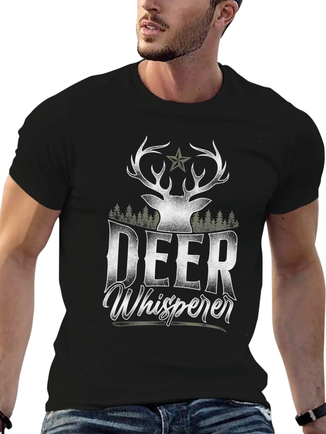 Deer Whisperer Graphic Tee - Hunting Season Apparel