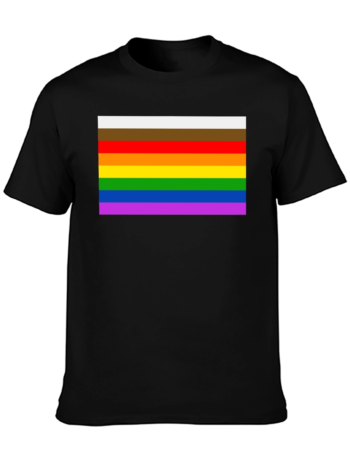 Progress Pride Flag Tee - Inclusive Pride Shirt