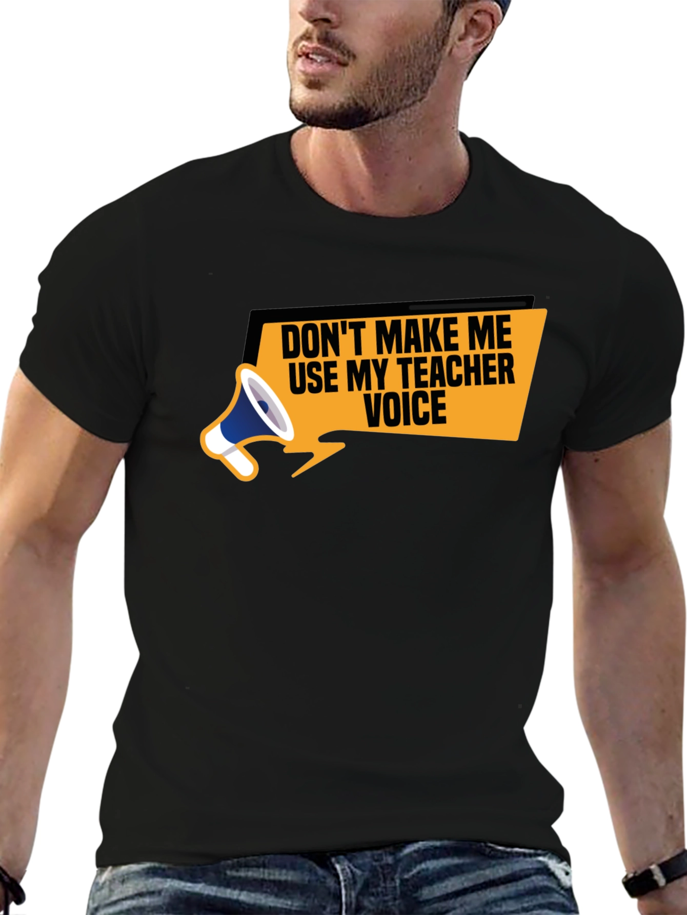 Teacher Voice T-Shirt - Funny Teacher Apparel