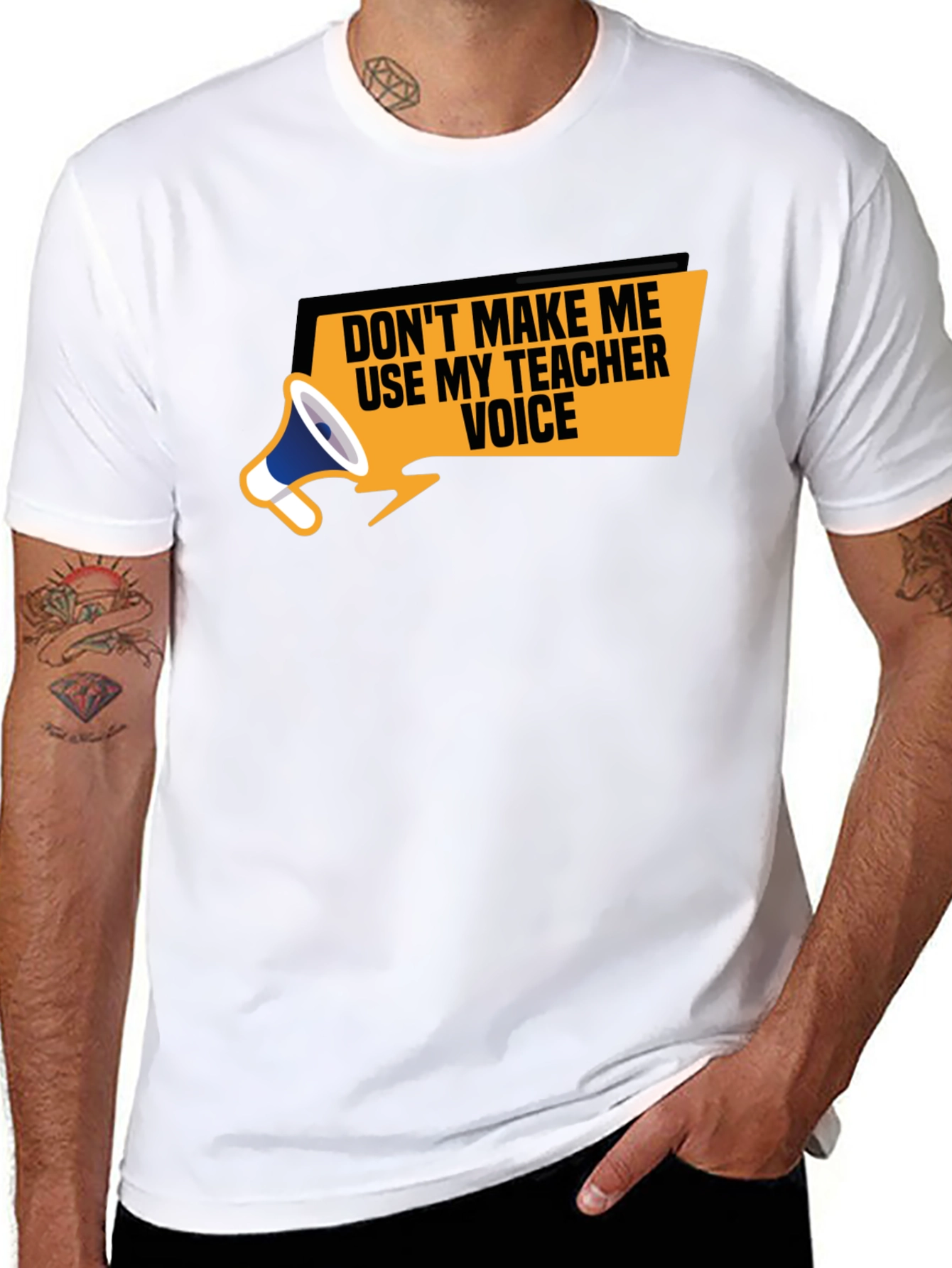 Teacher Voice T-Shirt - Funny Teacher Apparel
