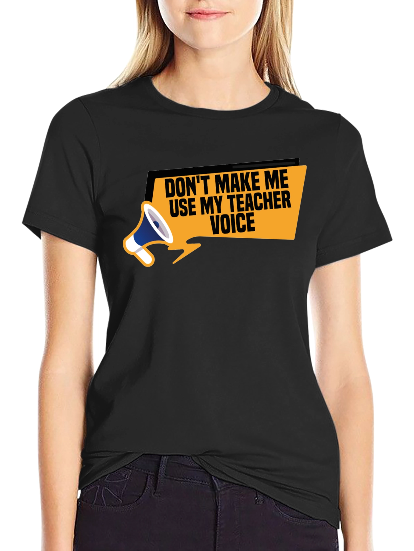 Teacher Voice T-Shirt - Funny Teacher Apparel