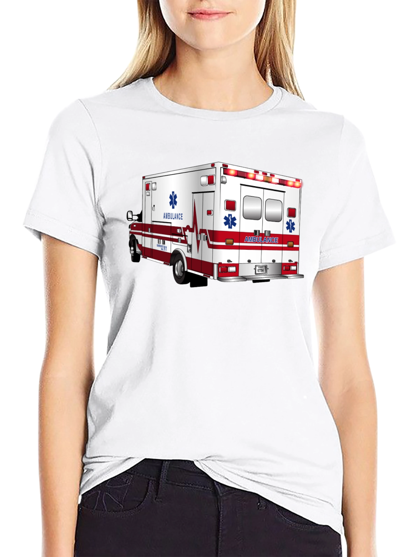 Ambulance Graphic T-Shirt