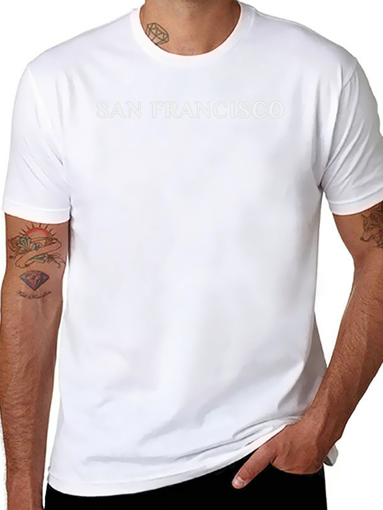 San Francisco Text Graphic Tee