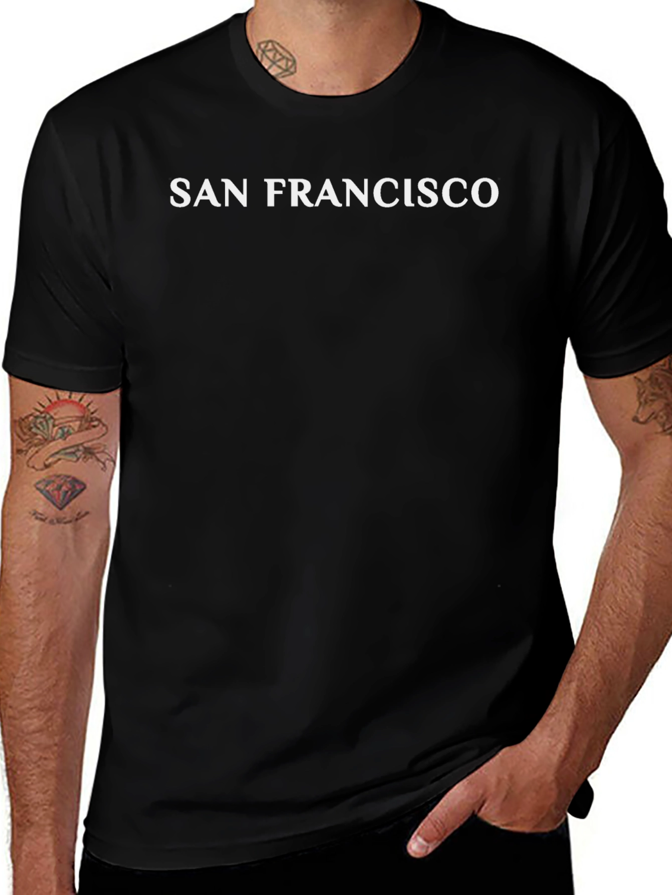 San Francisco Text Graphic Tee