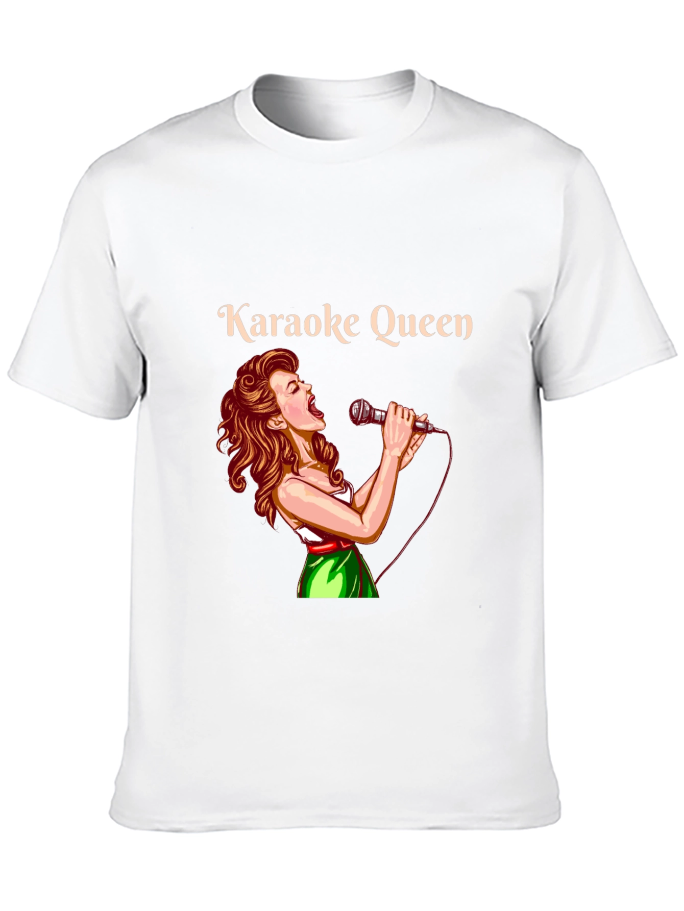 Karaoke Queen Graphic T-Shirt