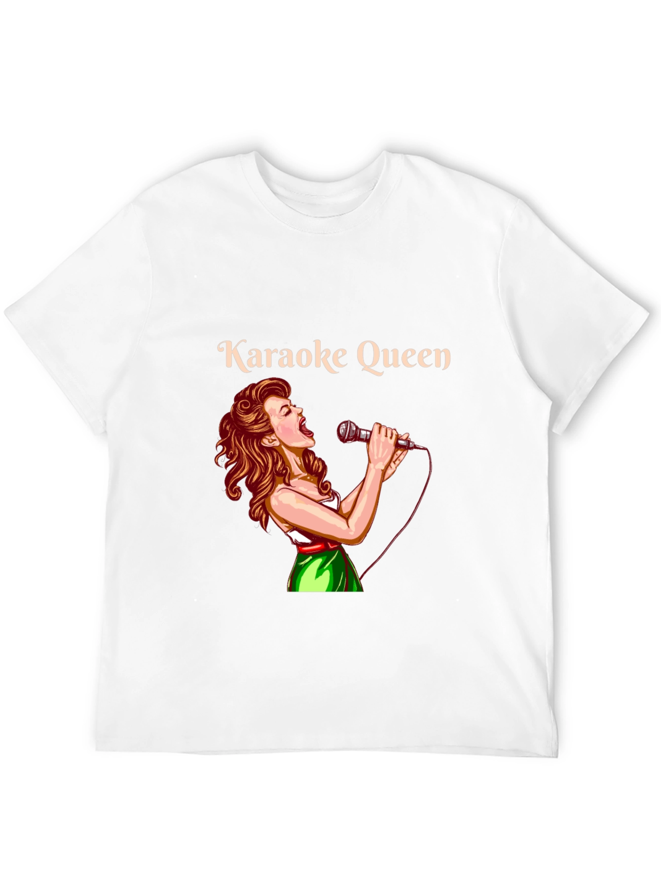 Karaoke Queen Graphic T-Shirt