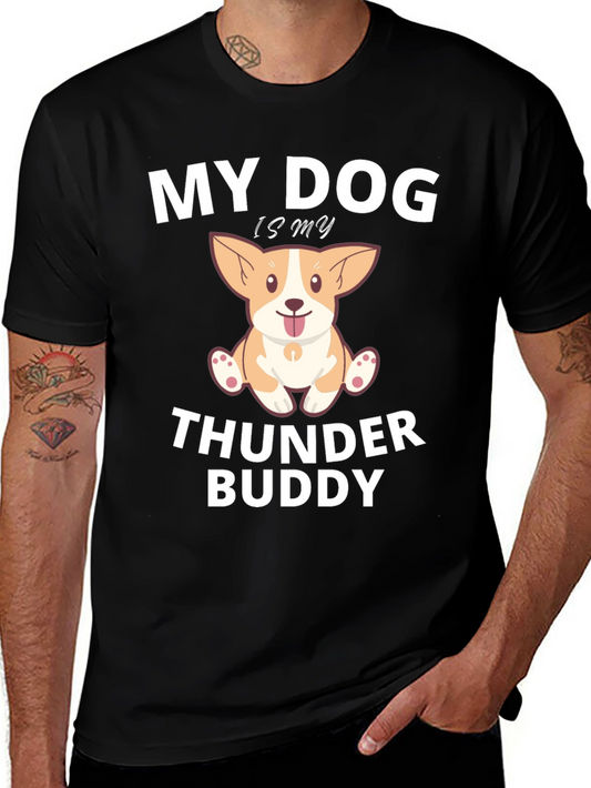 My Dog is My Thunder Buddy Graphic Tee