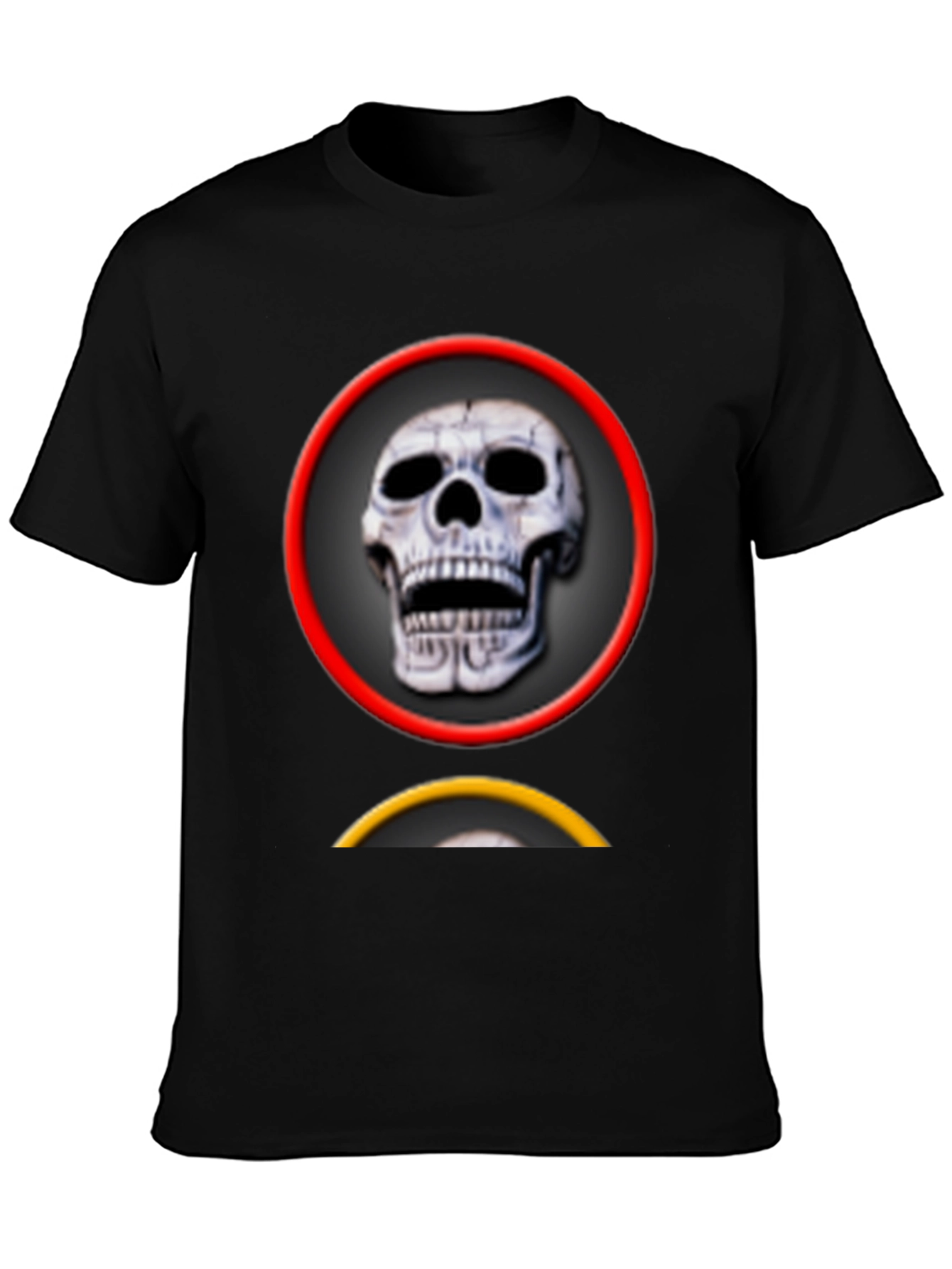 Skull Graphic Tee - Edgy Style