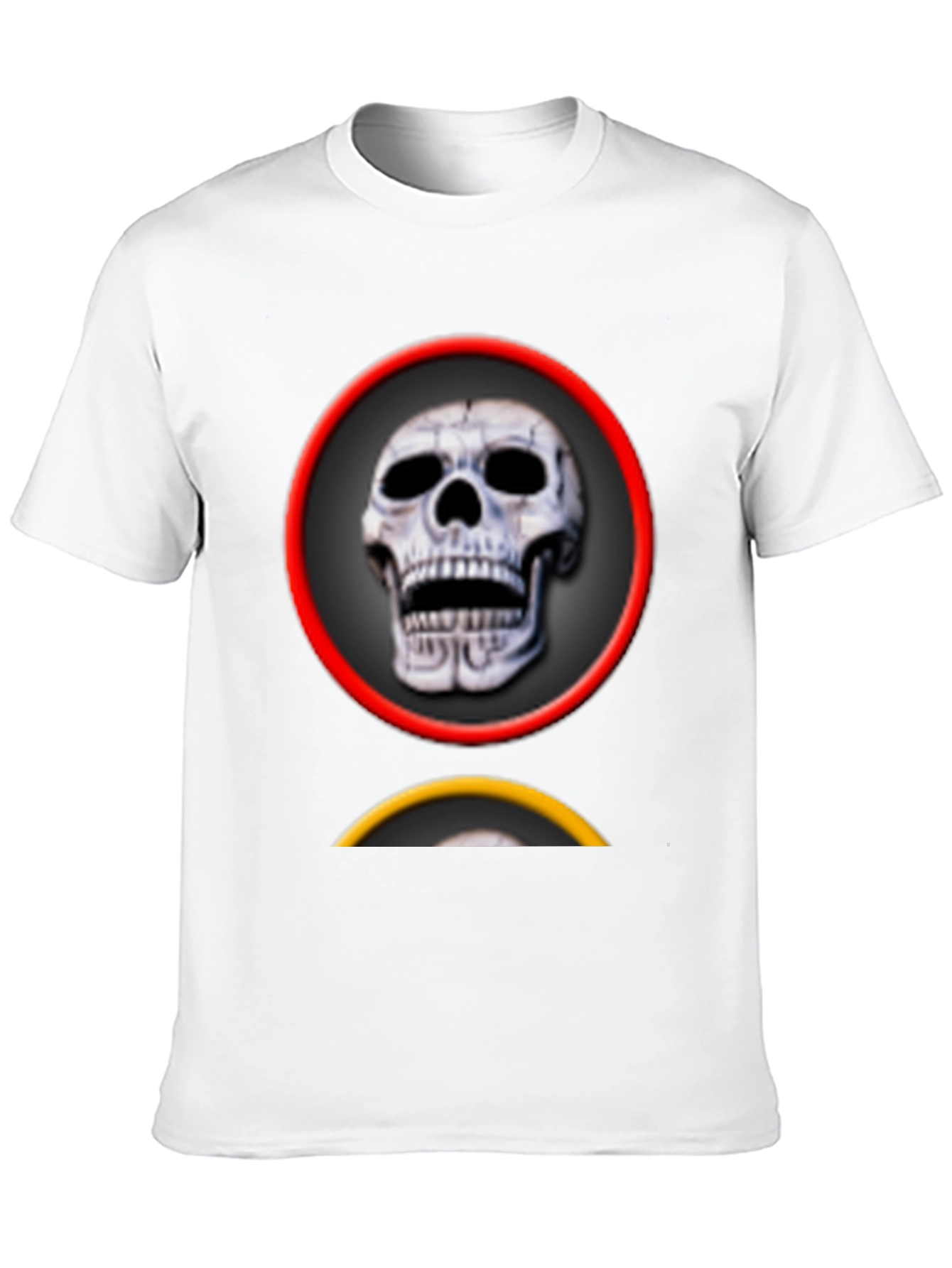 Skull Graphic Tee - Edgy Style