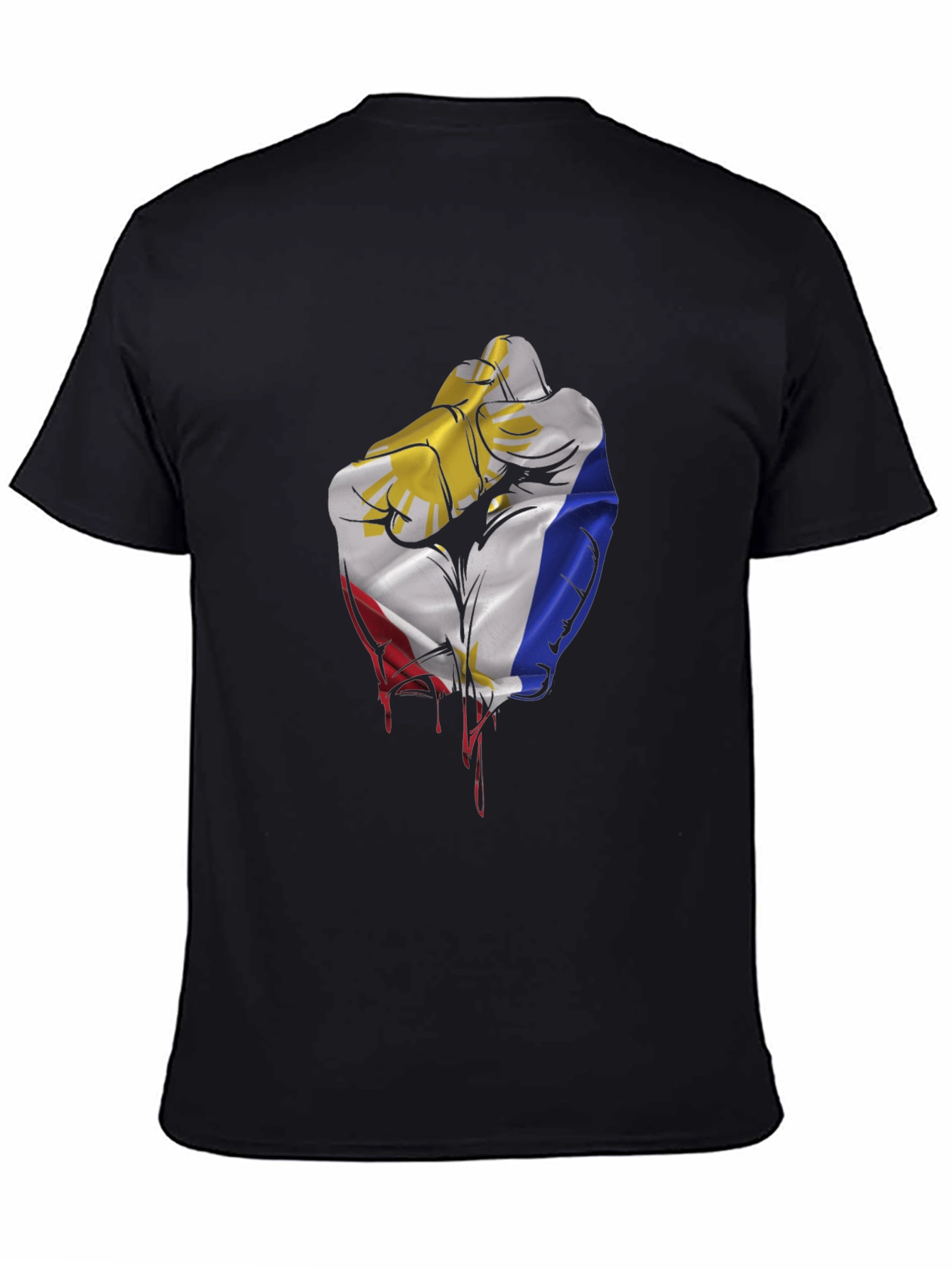 Philippines Flag Fist T-Shirt - Pinoy Pride!