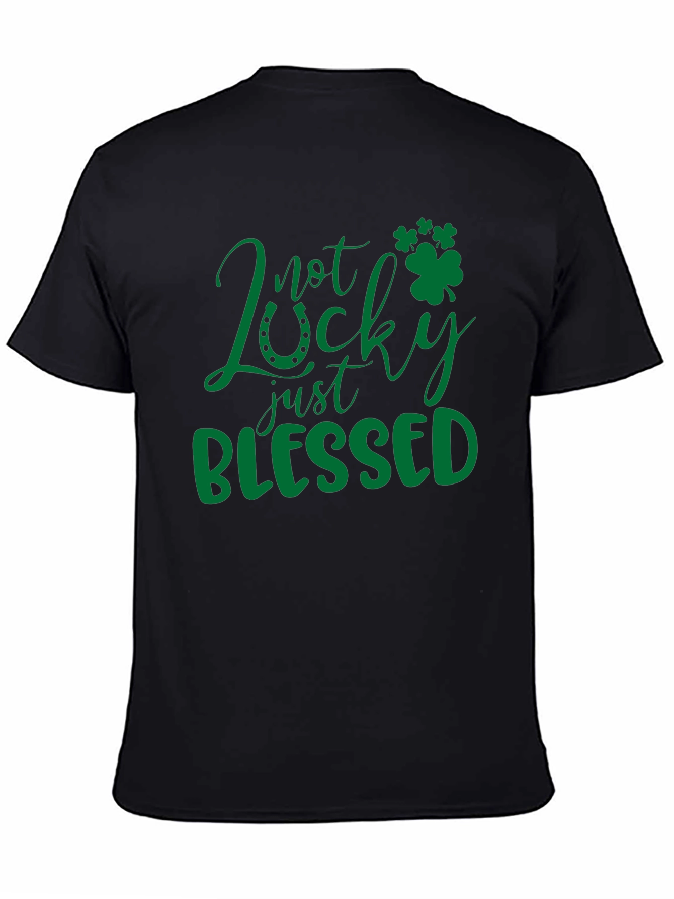 Lucky Blessed Shamrock St. Patricks Day T-Shirt