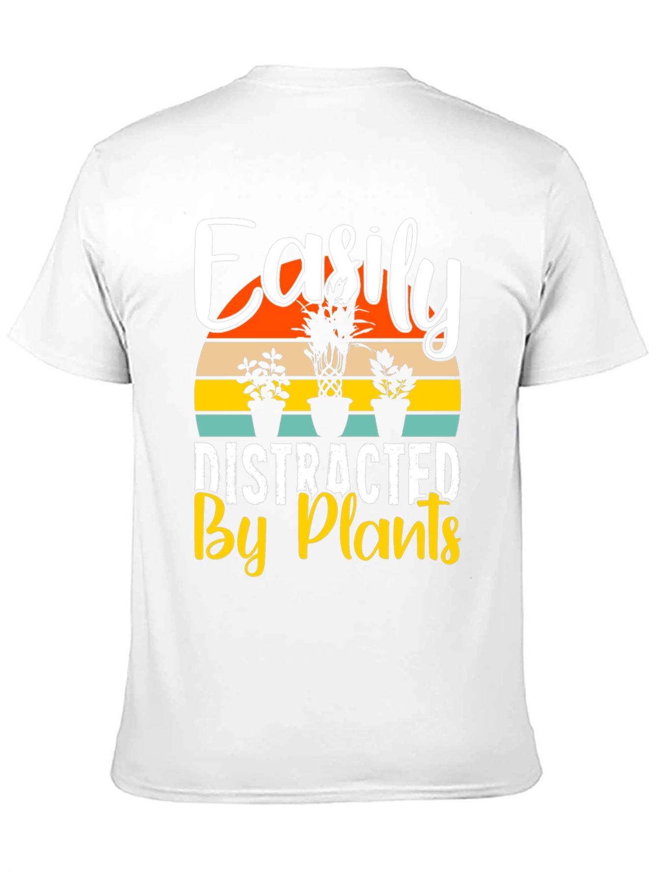 Easily Distracted By Plants Graphic T-Shirt