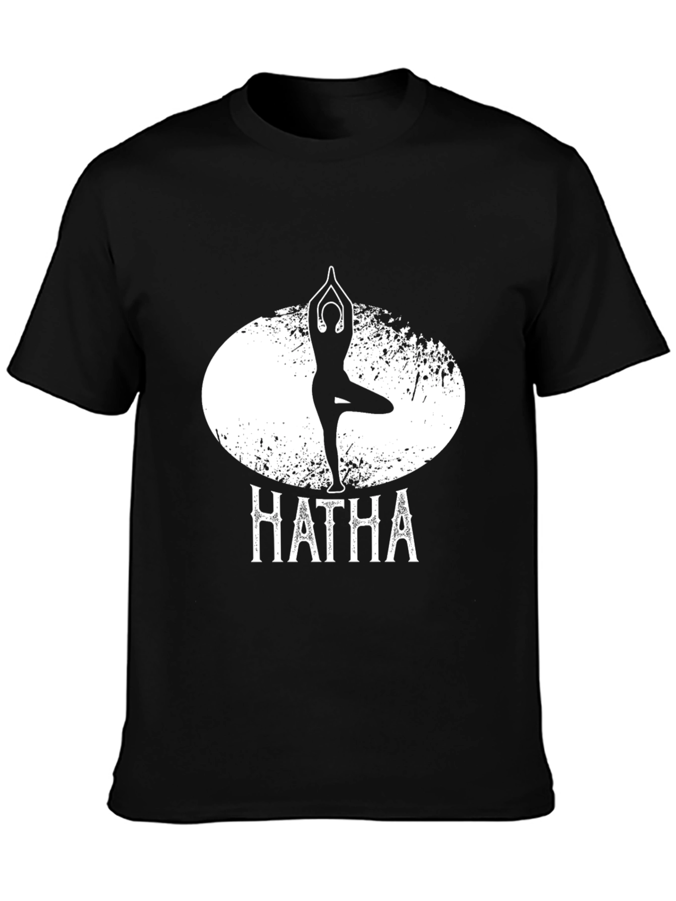 Hatha Yoga Pose Graphic T-Shirt